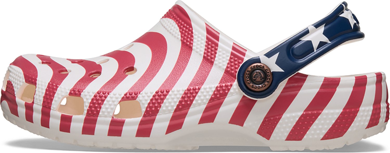 Crocs Kids' Classic American Flag Clogs - view number 2