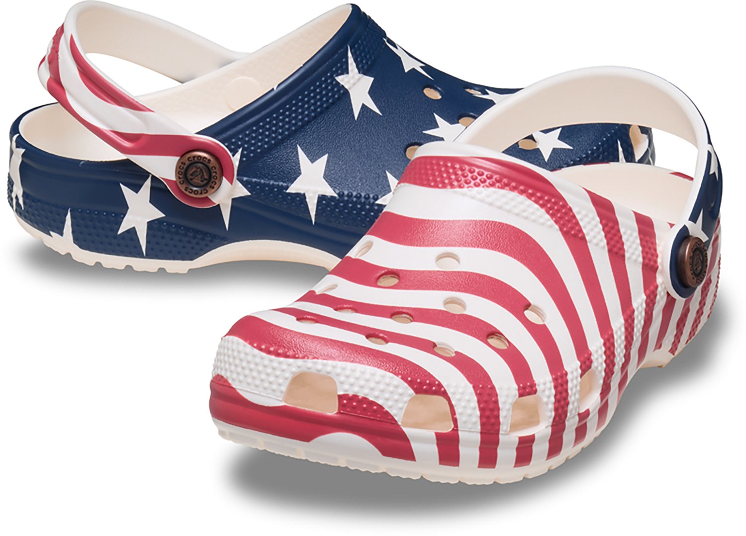 Crocs Kids' Classic American Flag Clogs - view number 7