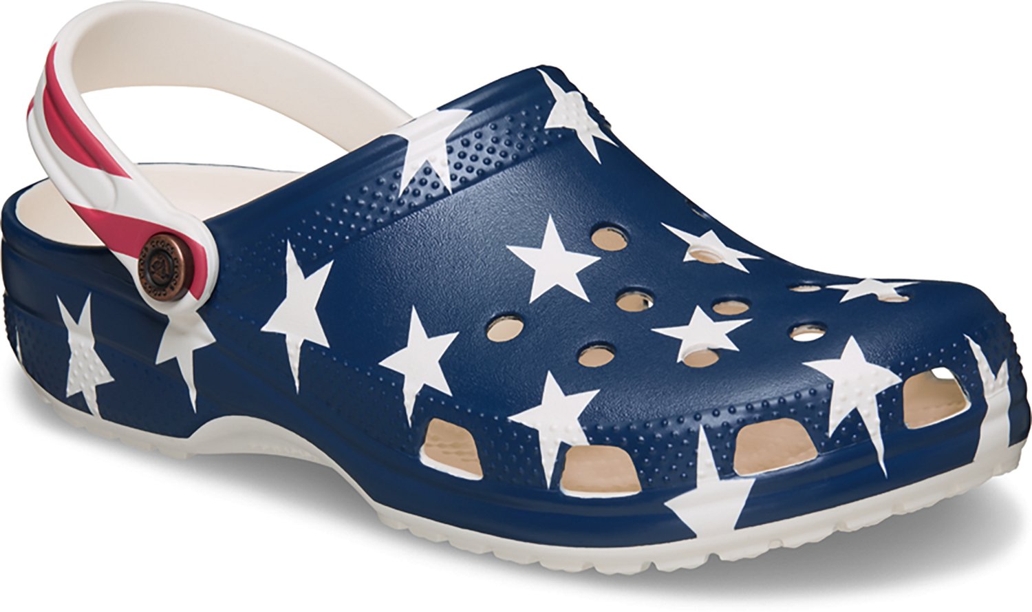 Crocs Adults' Classic American Flag Clogs - view number 3