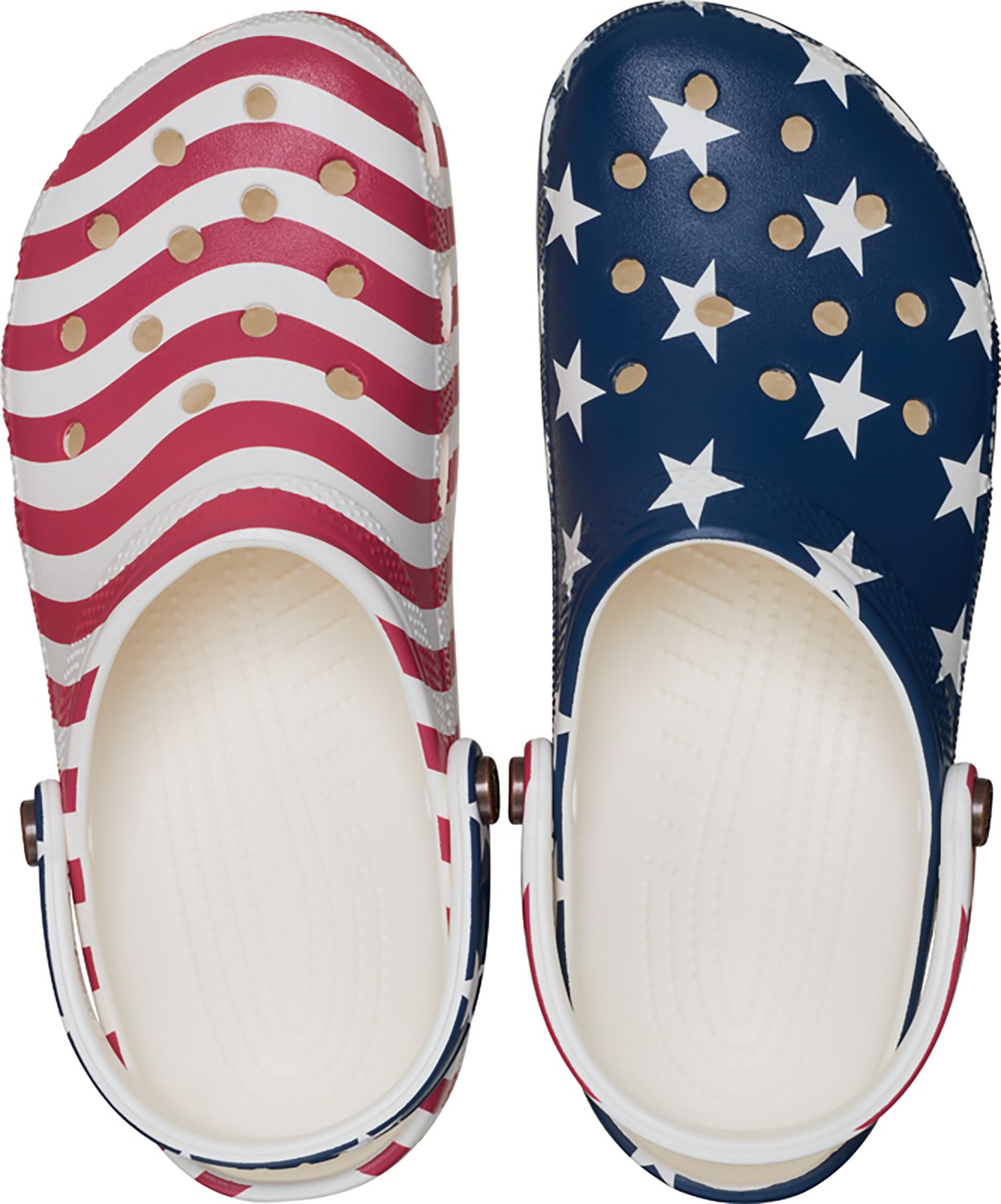 Crocs Adults' Classic American Flag Clogs - view number 5