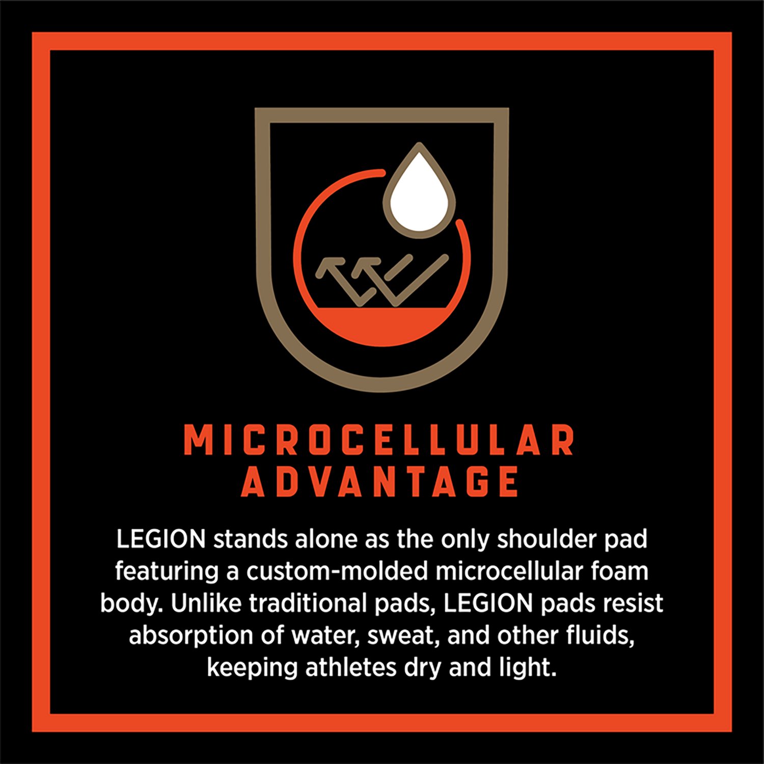 Legion Boys' M-80 Football Shoulder Pads - view number 7