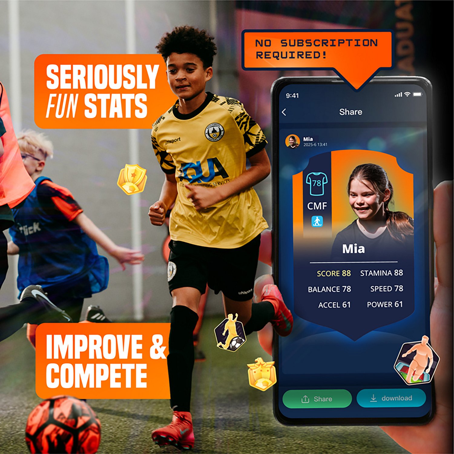 Flick Smart Soccer Tracker with Shin Guards