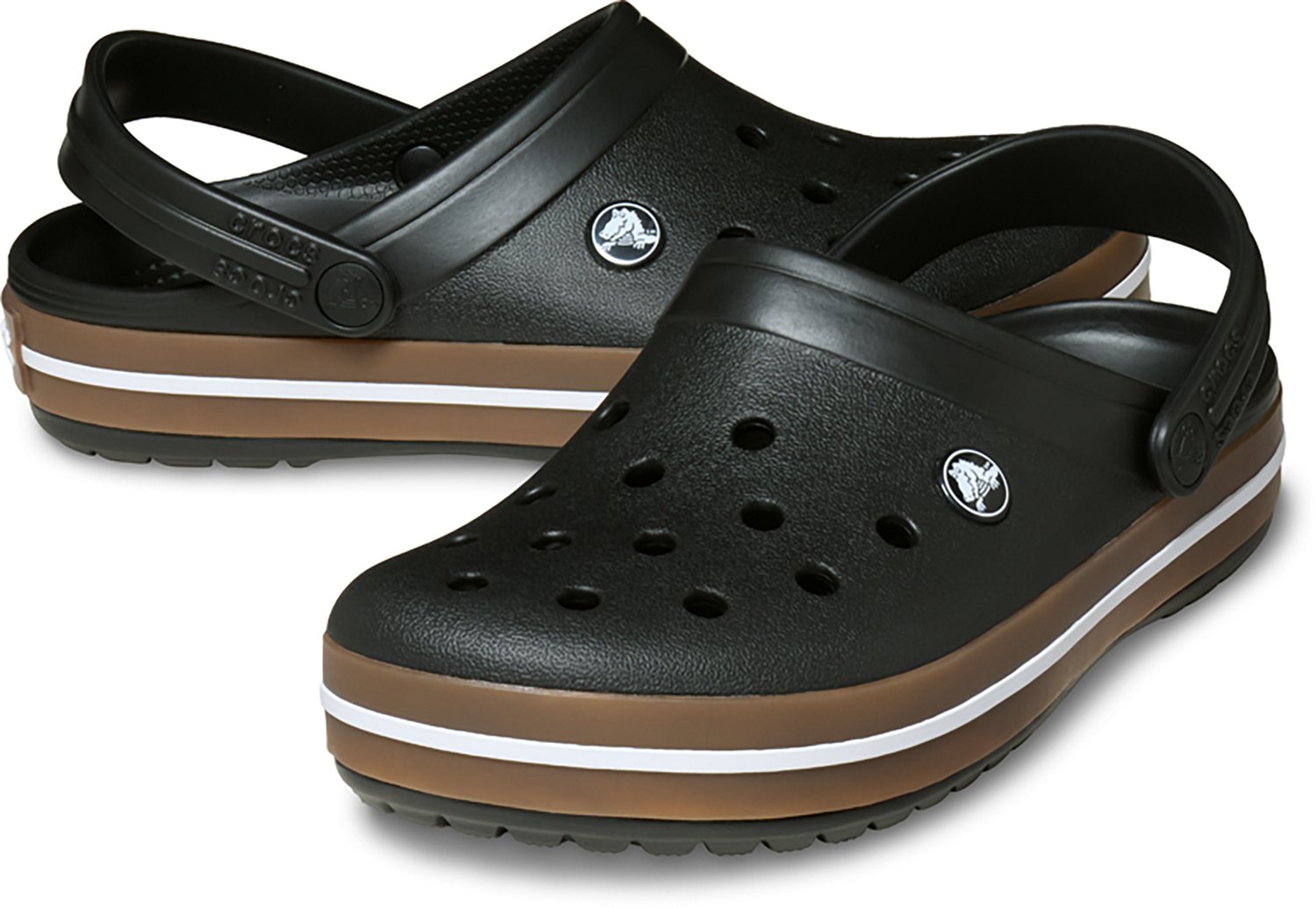 Crocs Adults' Crocband Gum Clogs - view number 7