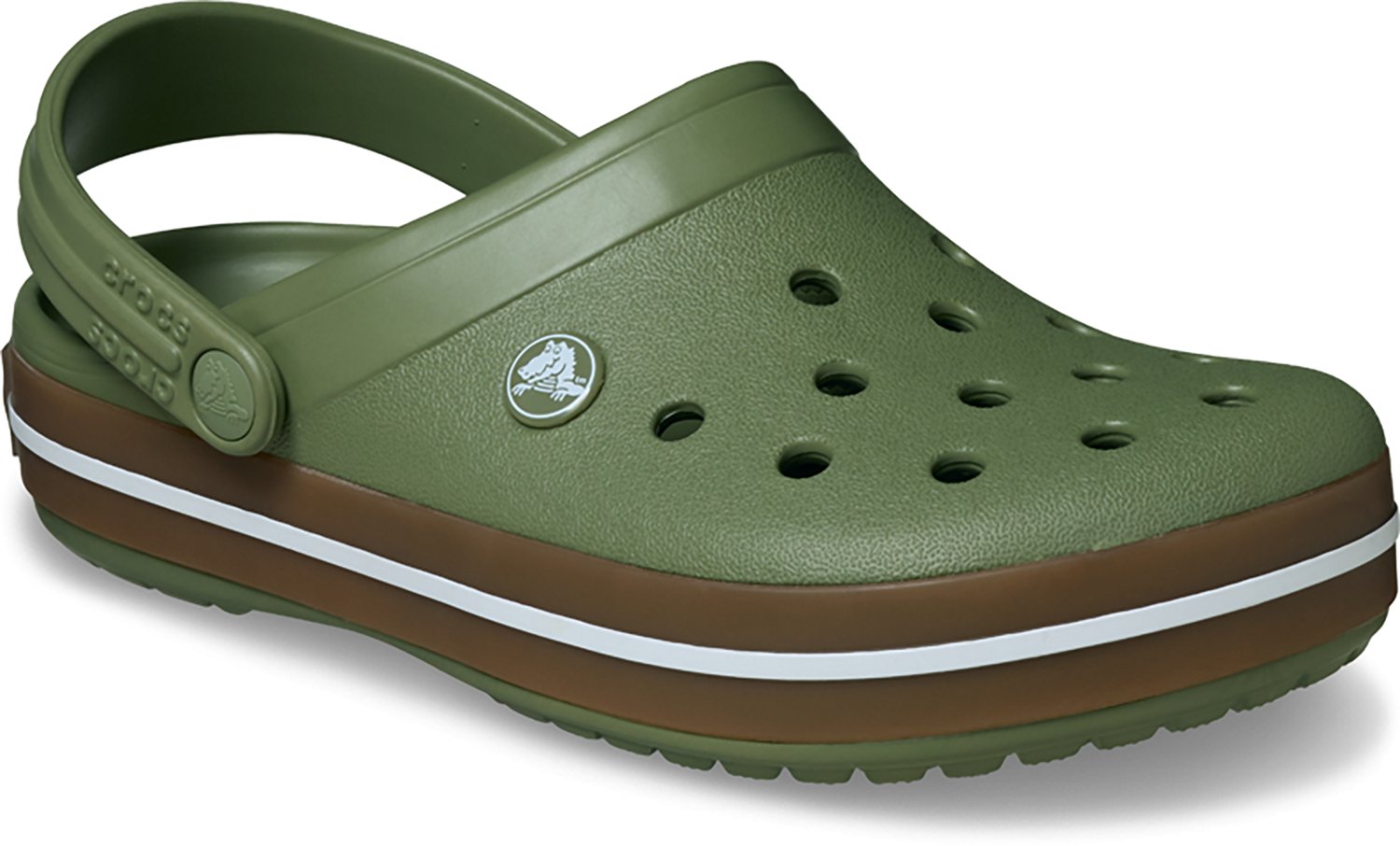 Crocs Adults' Crocband Gum Clogs - view number 3