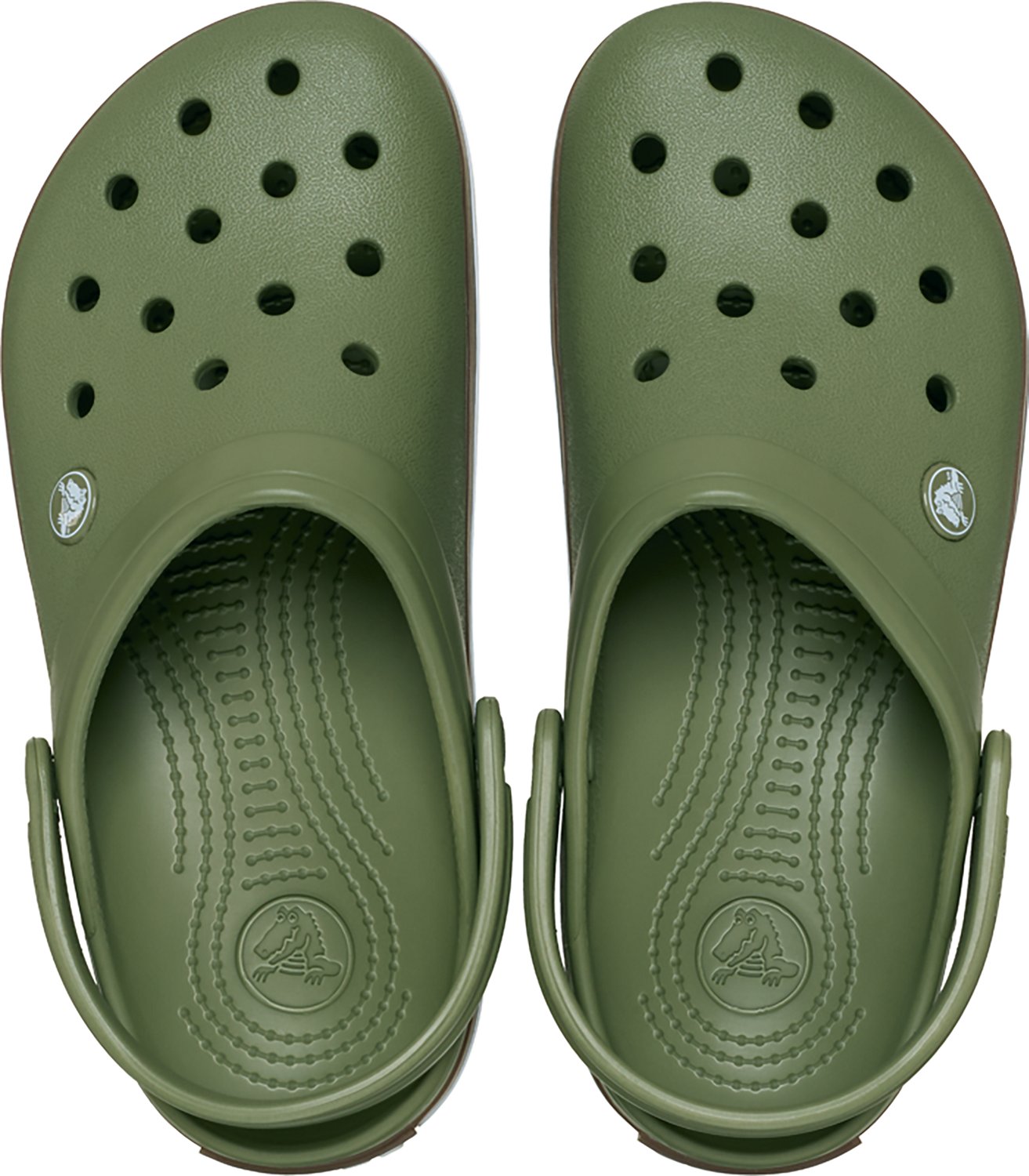 Crocs Adults' Crocband Gum Clogs - view number 5