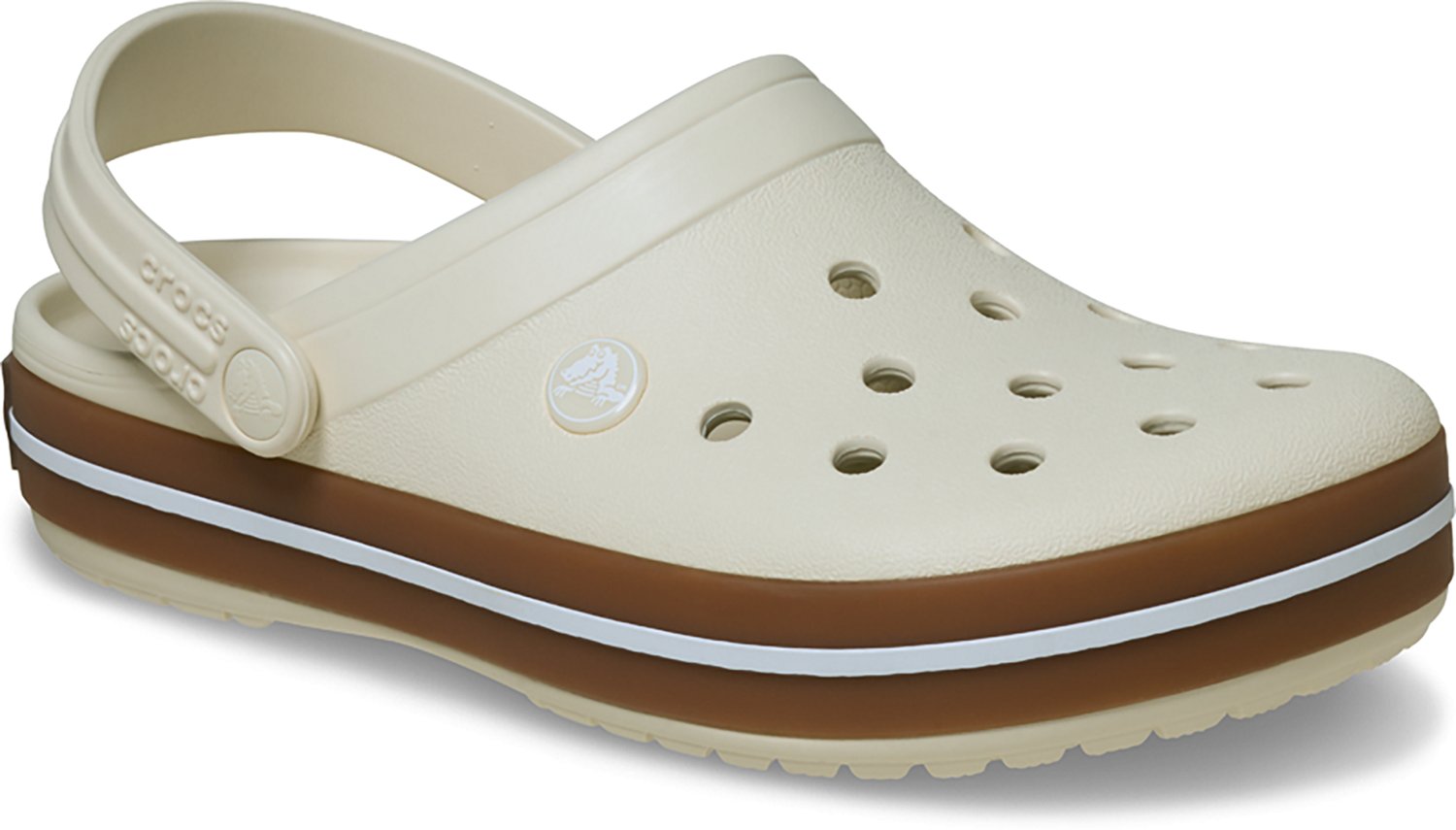 Crocs Adults' Crocband Gum Clogs - view number 3