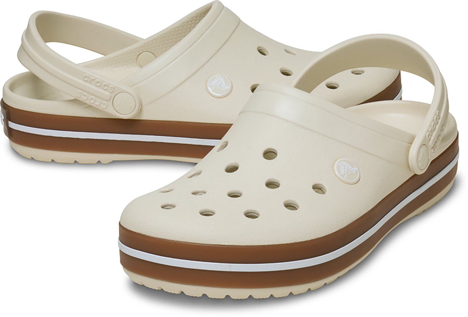 Crocs Adults' Crocband Gum Clogs - view number 7