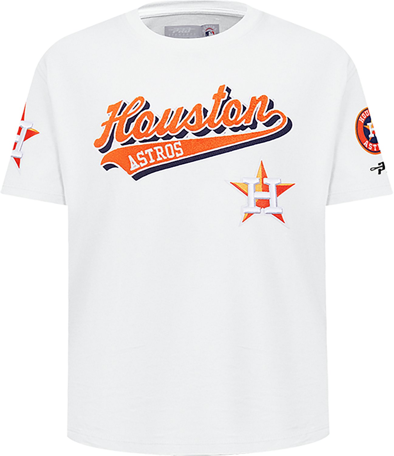 Pro Standard Boys' Houston Astros Script Tail Baseball Graphic T-shirt