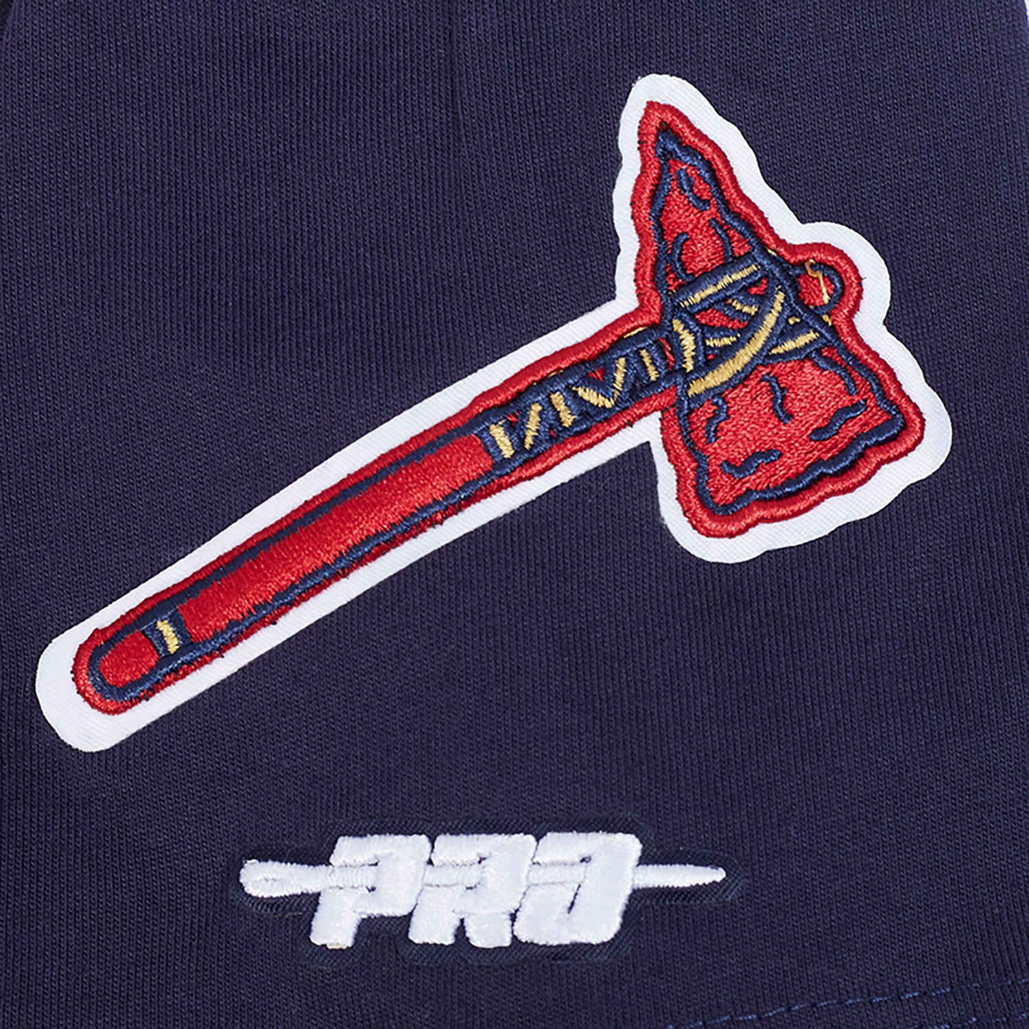 Pro Standard Boys' Atlanta Braves Script Tail Baseball Graphic T-shirt
