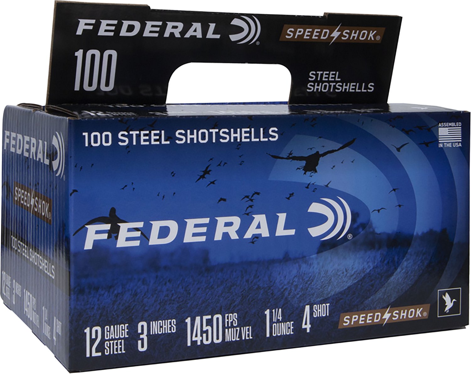 Federal Speed-Shok 12 Gauge Shotshells - 100 Rounds
