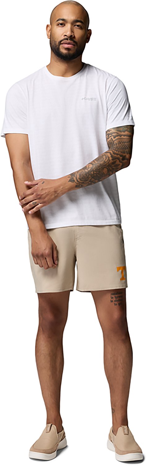 Columbia Sportswear Men's Tennessee Volunteers Terminal Roamer Stretch Shorts 6 in. - view number 5