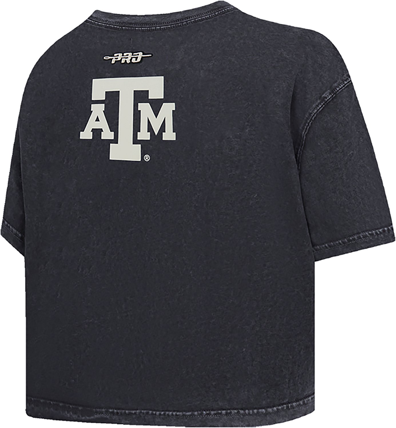 Pro Standard Women's Texas A&M Aggies Street Team Enzyme Wash Boxy Crop Short Sleeve T-shirt - view number 4