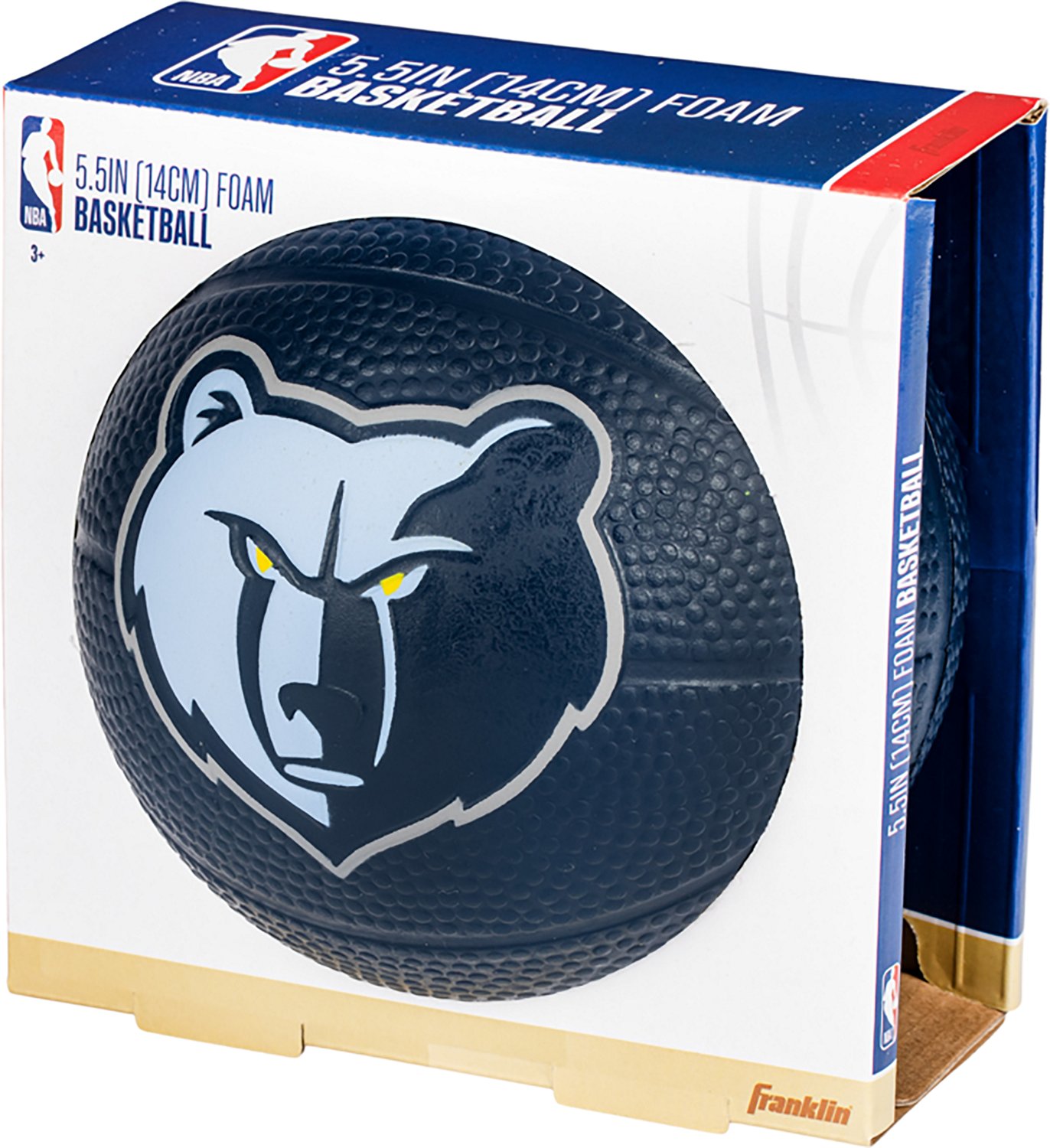 Franklin Sports NBA Memphis Grizzlies Mini Foam Basketball - view number 3