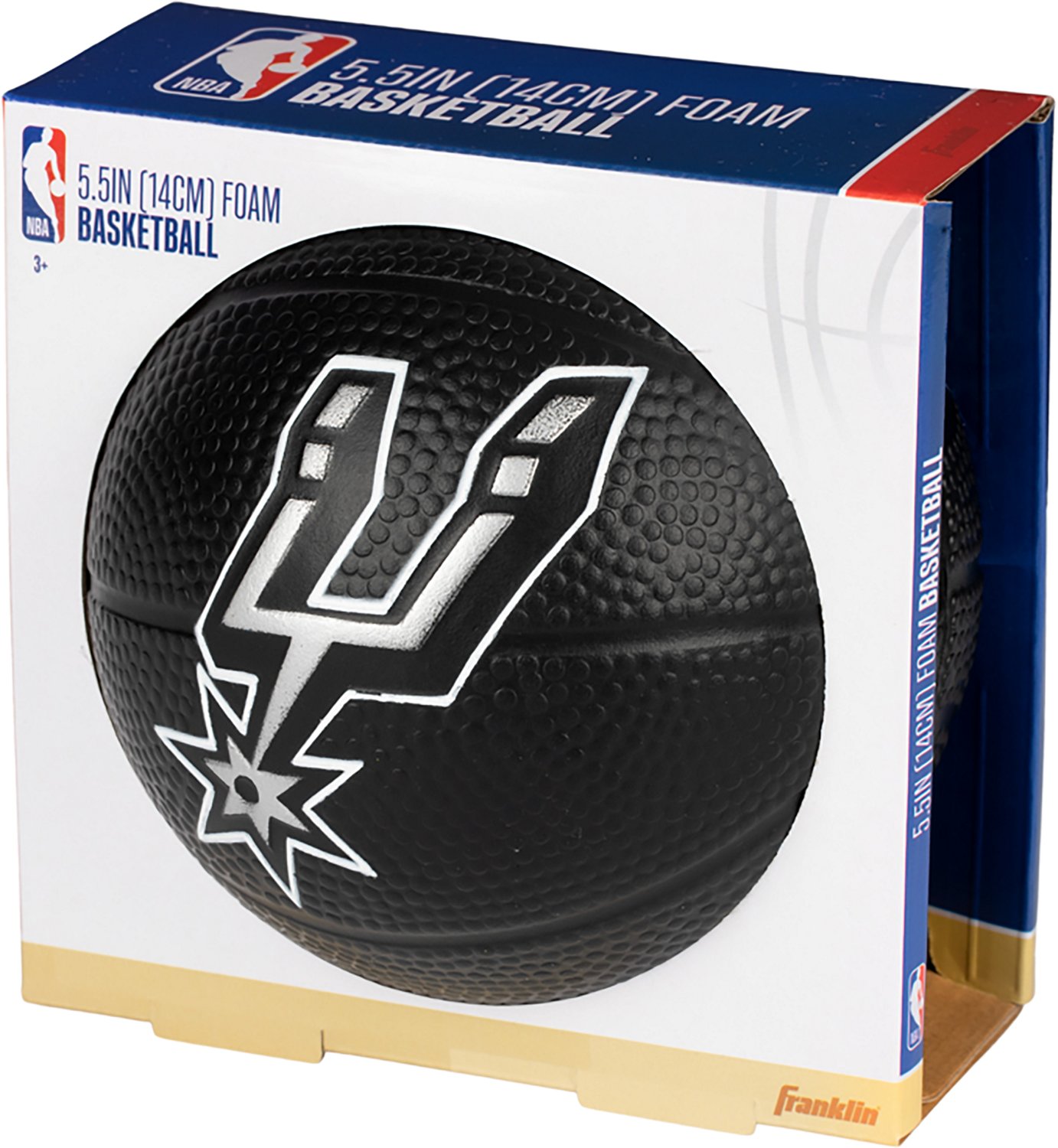 Franklin Sports NBA San Antonio Spurs Mini Foam Basketball - view number 3
