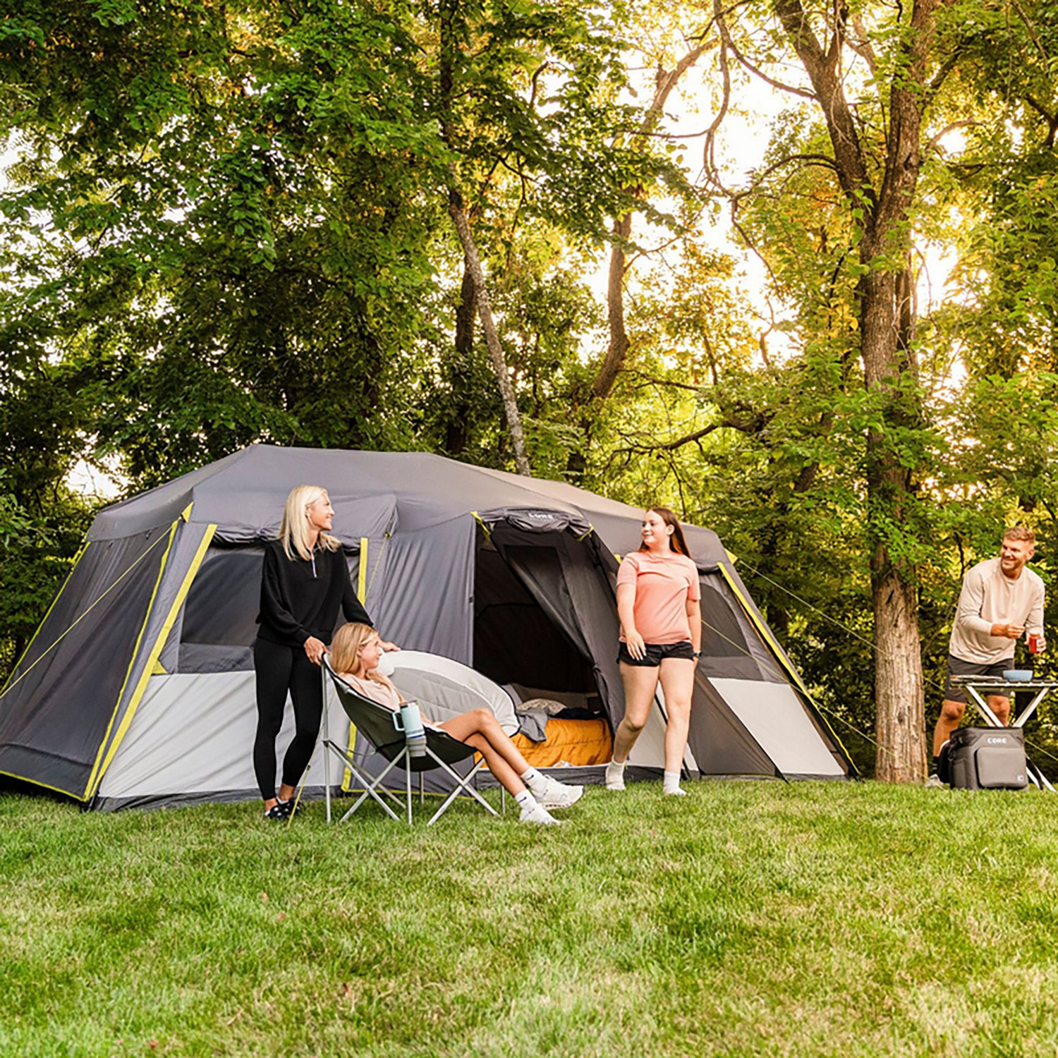 CORE Equipment Instant Cabin 12 Person Tent with Full Rainfly - view number 8