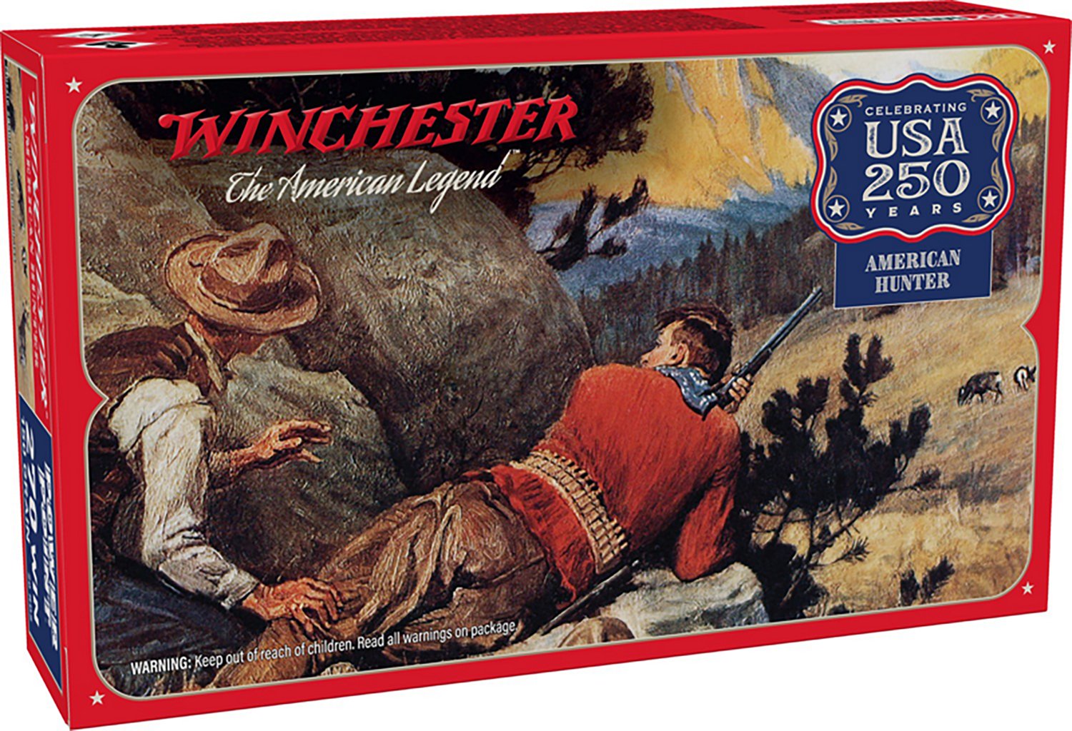 Winchester Power-Point 250th Anniversary Edition .270 Winchester 150-Grain Centerfire Rifle Ammunition - 20 Rounds