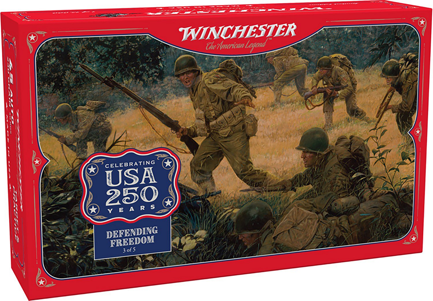 Winchester USA 250th Anniversary Edition .45 ACP 230-Grain Centerfire Rifle Ammunition - 50 Rounds - view number 2