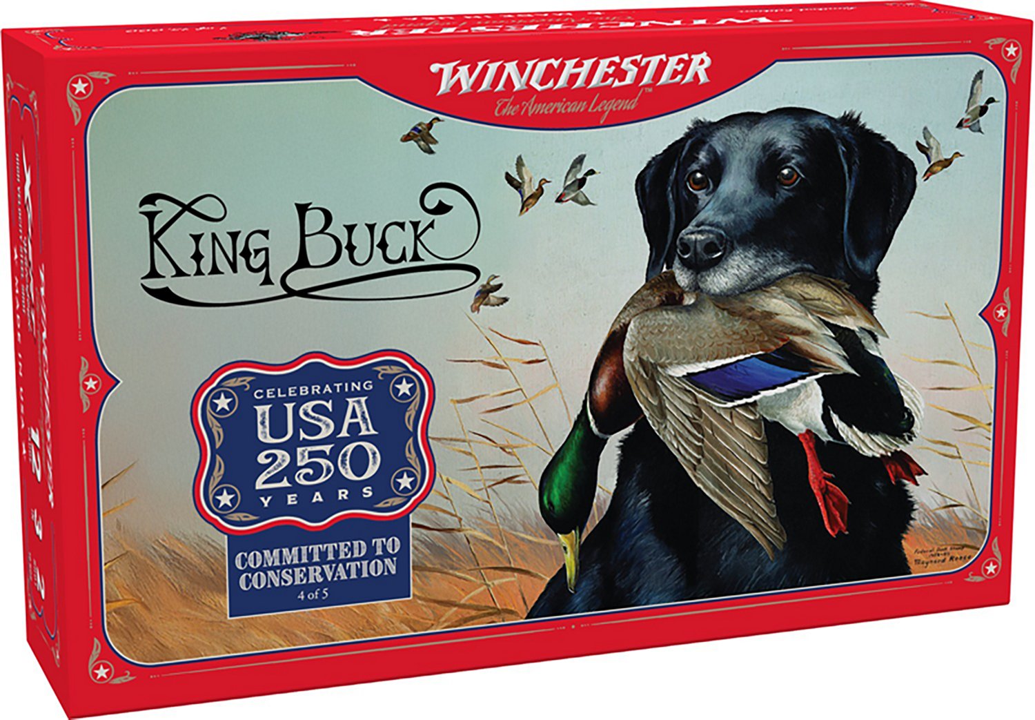 Winchester USA 250 Years Committed to Conservation 12 Gauge Shotshells - 10 Rounds - view number 2