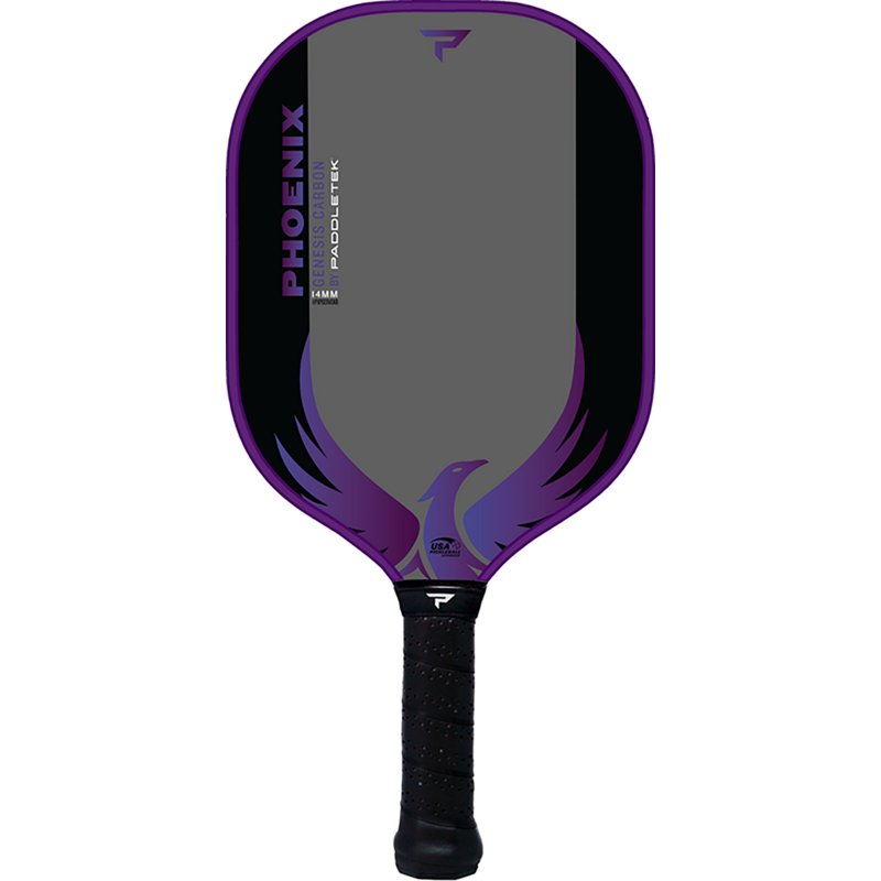 Paddletek Phoenix Genesis Carbon Pickleball Paddle - Aurora purple