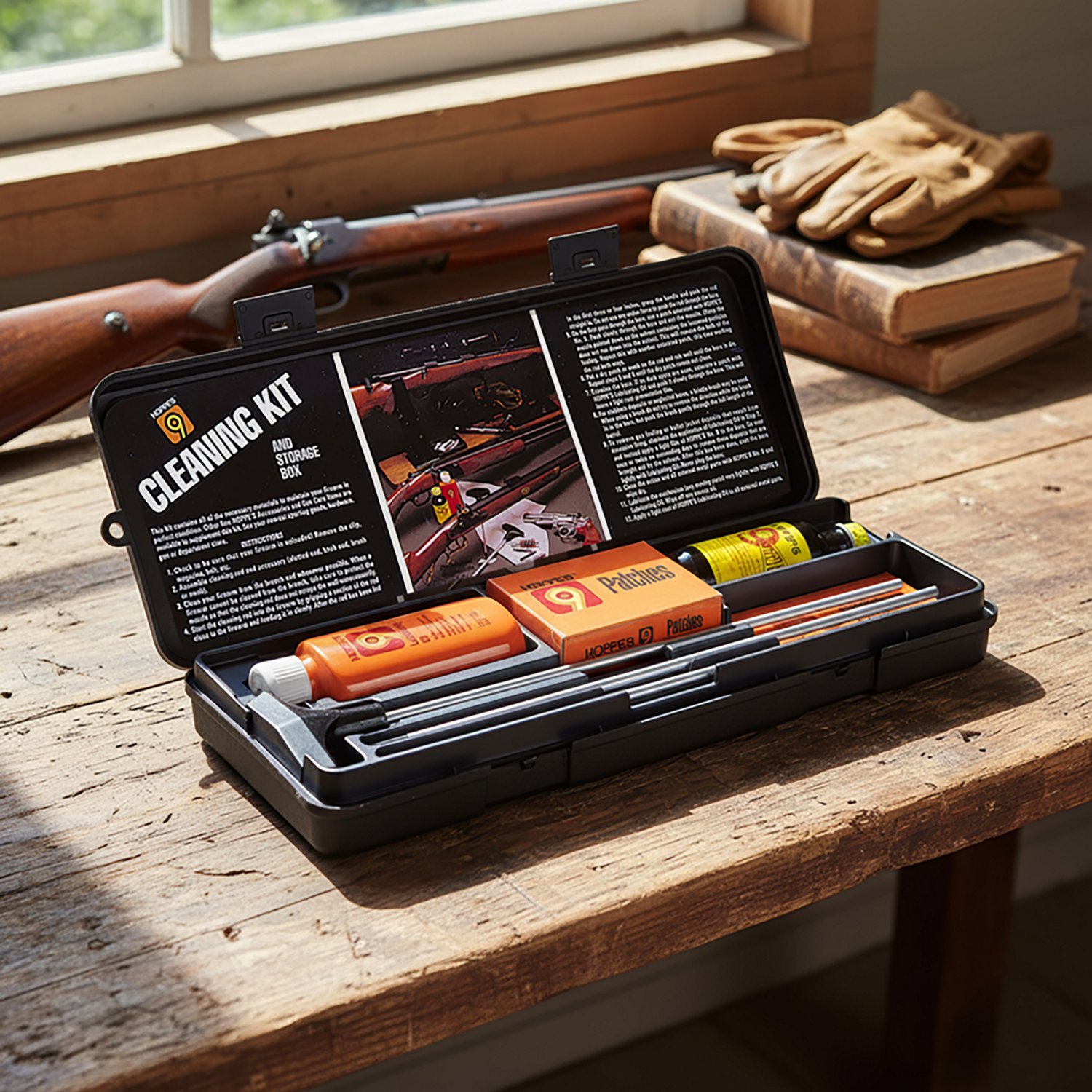 Hoppe's Rifle and Shotgun Cleaning Kit with Aluminum Rod - view number 2