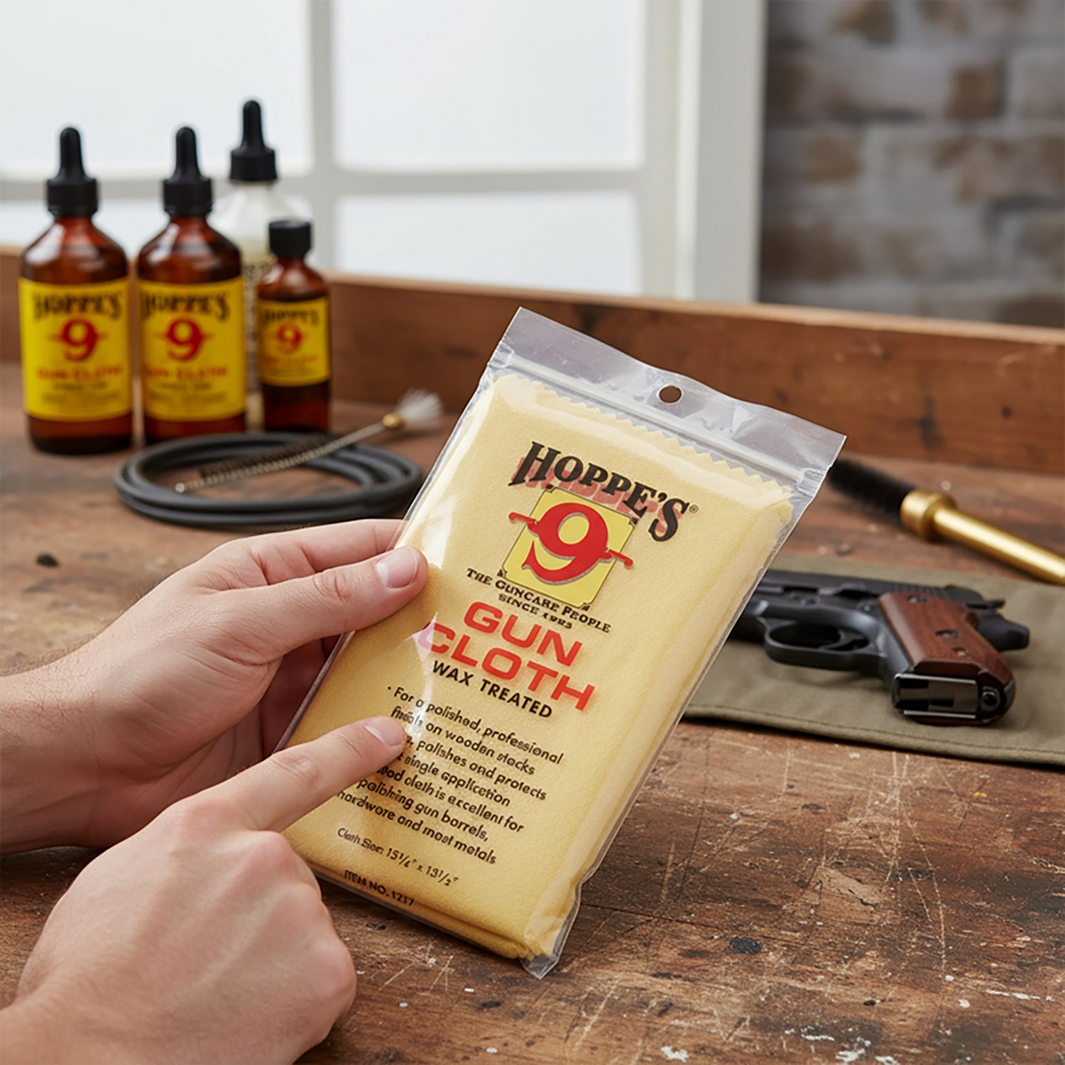 Hoppe's Wax-Treated Gun Cloth - view number 2