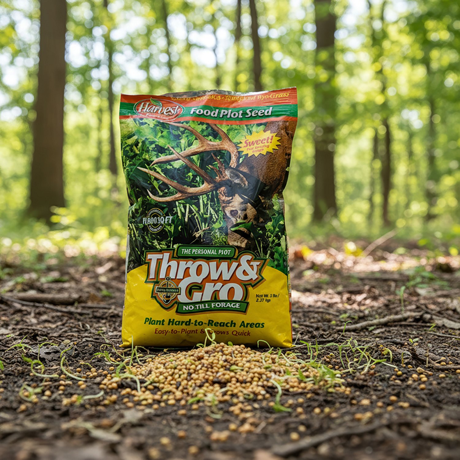 Evolved Habitats Throw & Gro No-Till Forage 5 lb. Feed Plot Seed - view number 2
