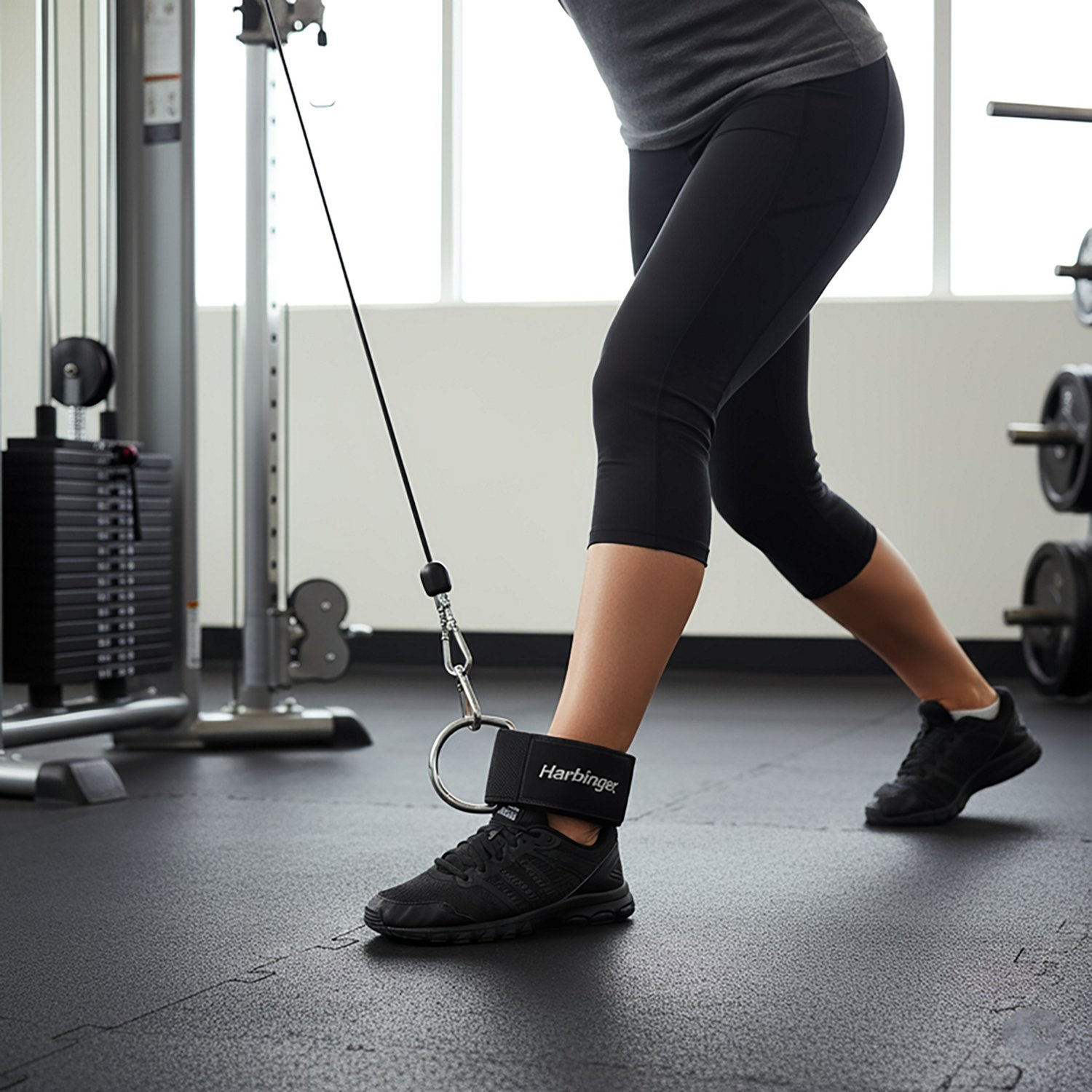 Harbinger Neoprene Padded Ankle Cuff - view number 4