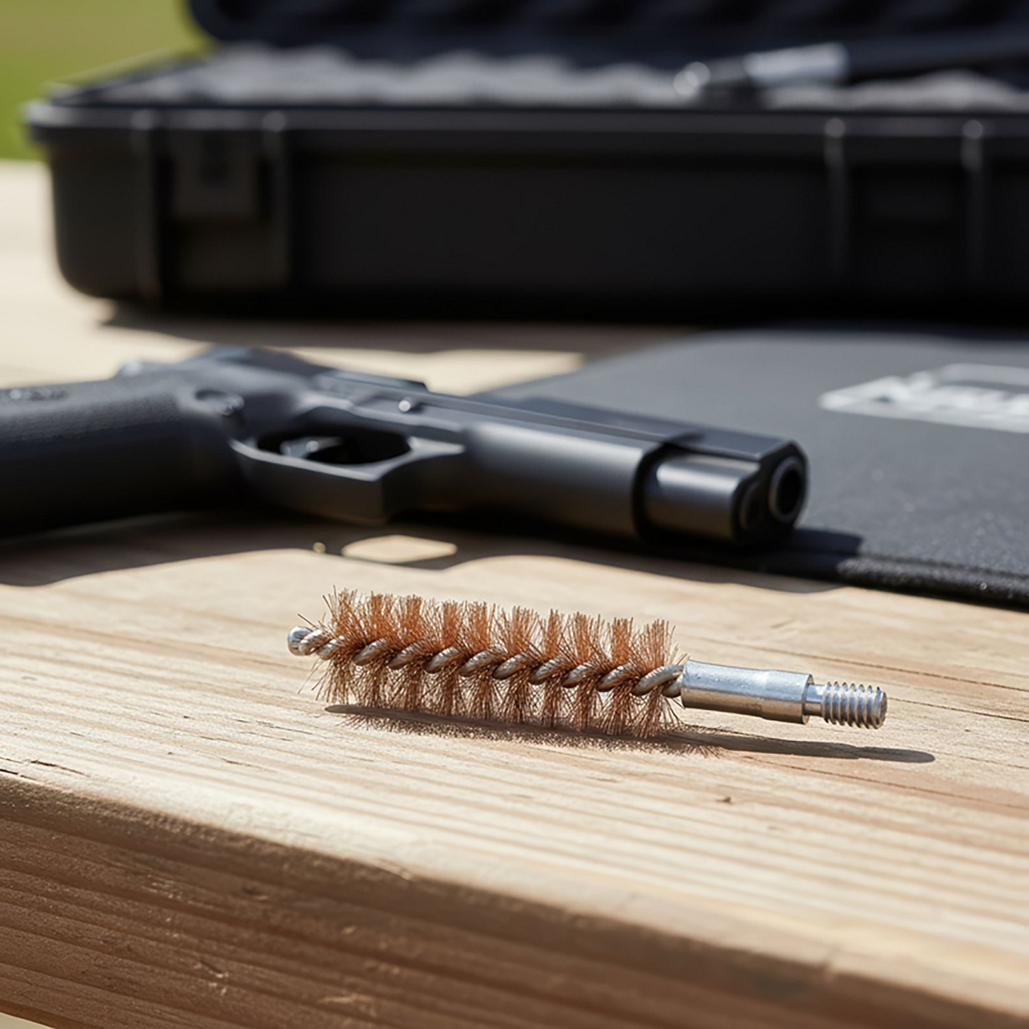 Hoppe's Phosphor Bronze Bore Cleaning Brush for .44/.45 Caliber Pistols - view number 2