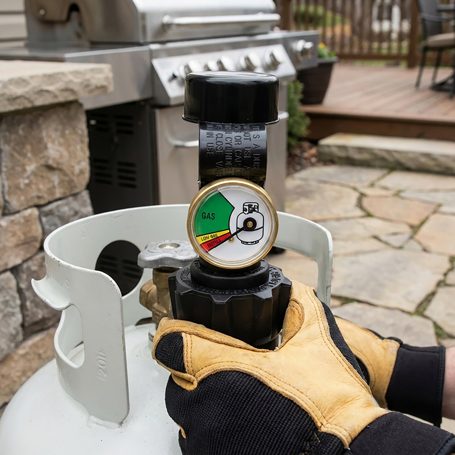 Mr. Bar-B-Q Propane Tank Level Gauge                                                                                             - view number 2