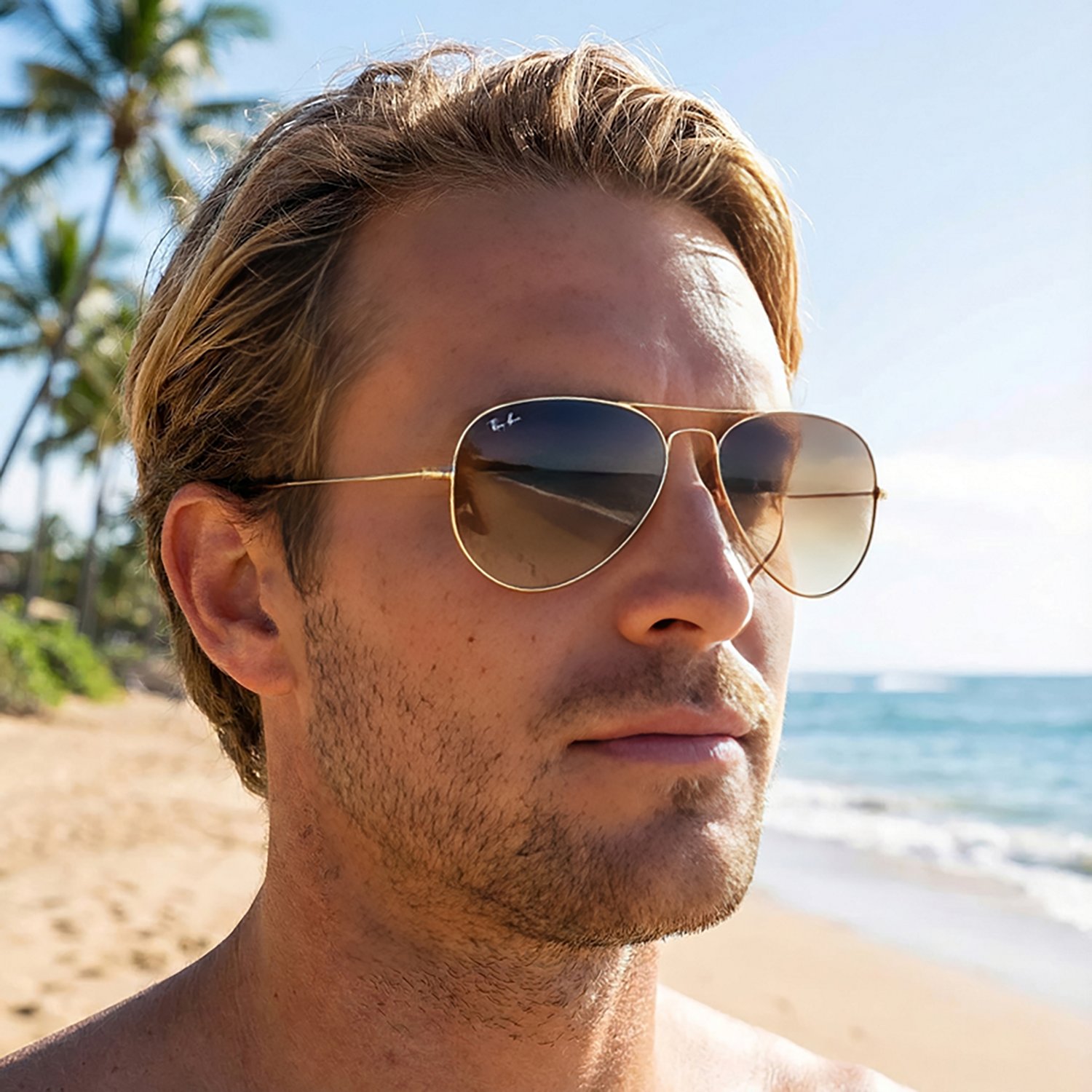 Ray-Ban Aviator Sunglasses                                                                                                       - view number 3