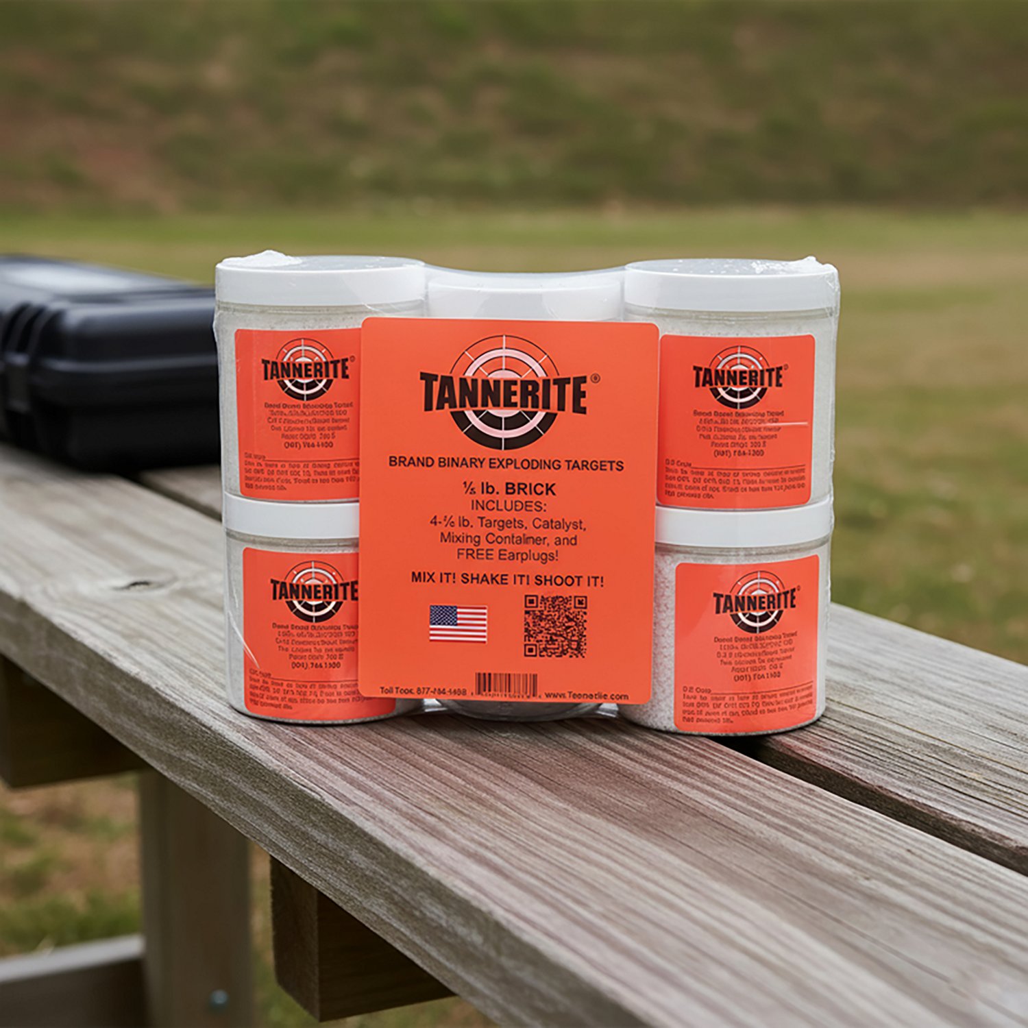 Tannerite 1/2 lb. Brick Binary Targets 4-Pack                                                                                    - view number 2