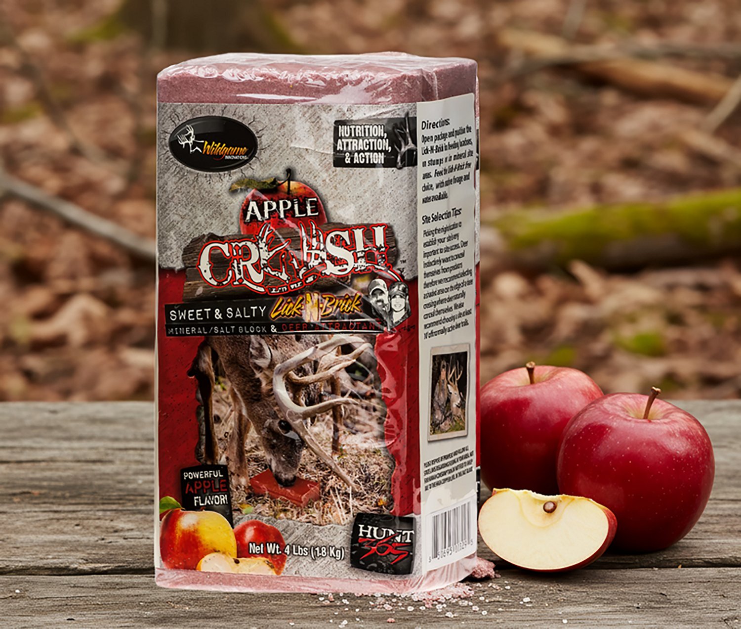 Wildgame Innovations Apple Crush 4 lb. Mineral Salt Block - view number 2