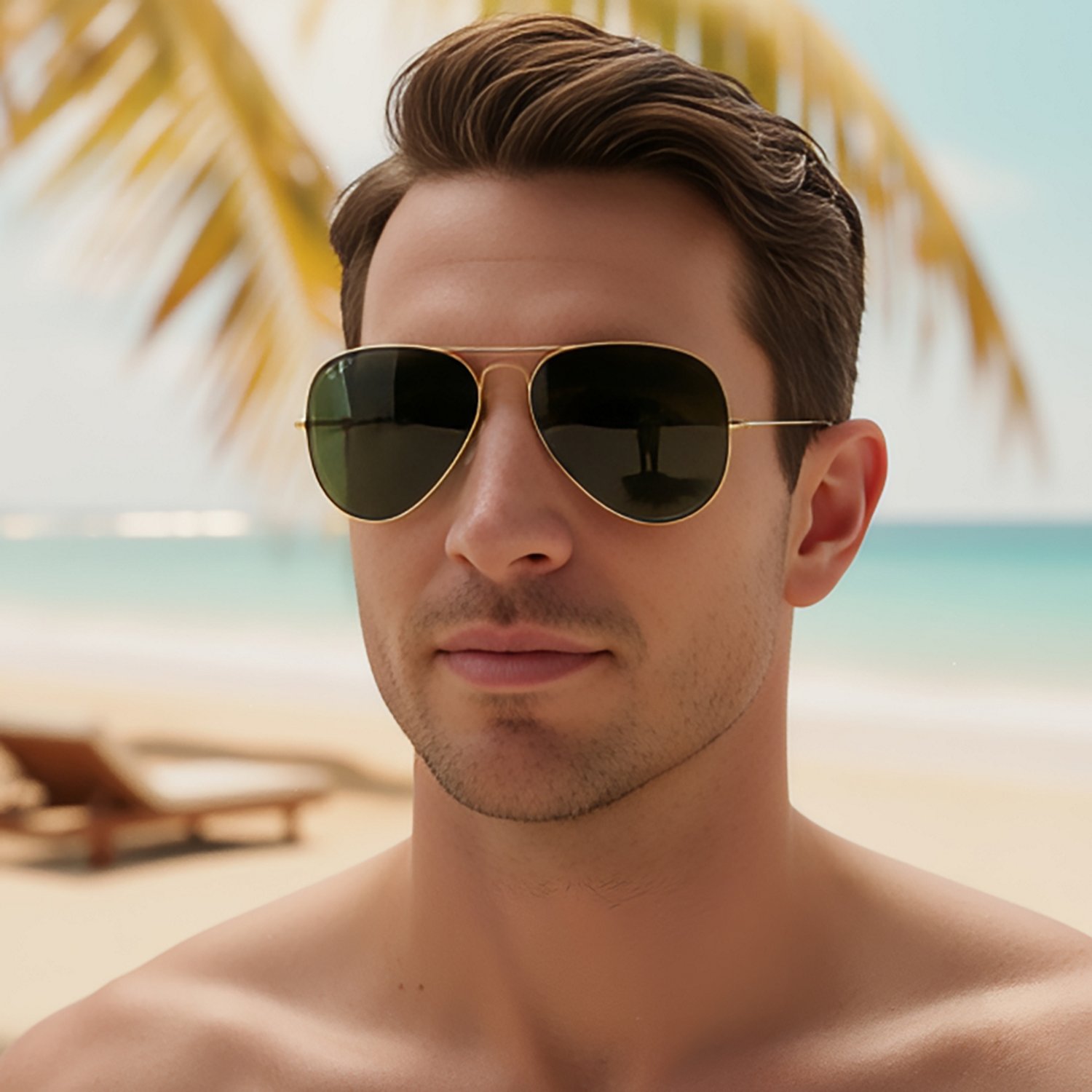 Ray-Ban Iconic Aviator Sunglasses - view number 2