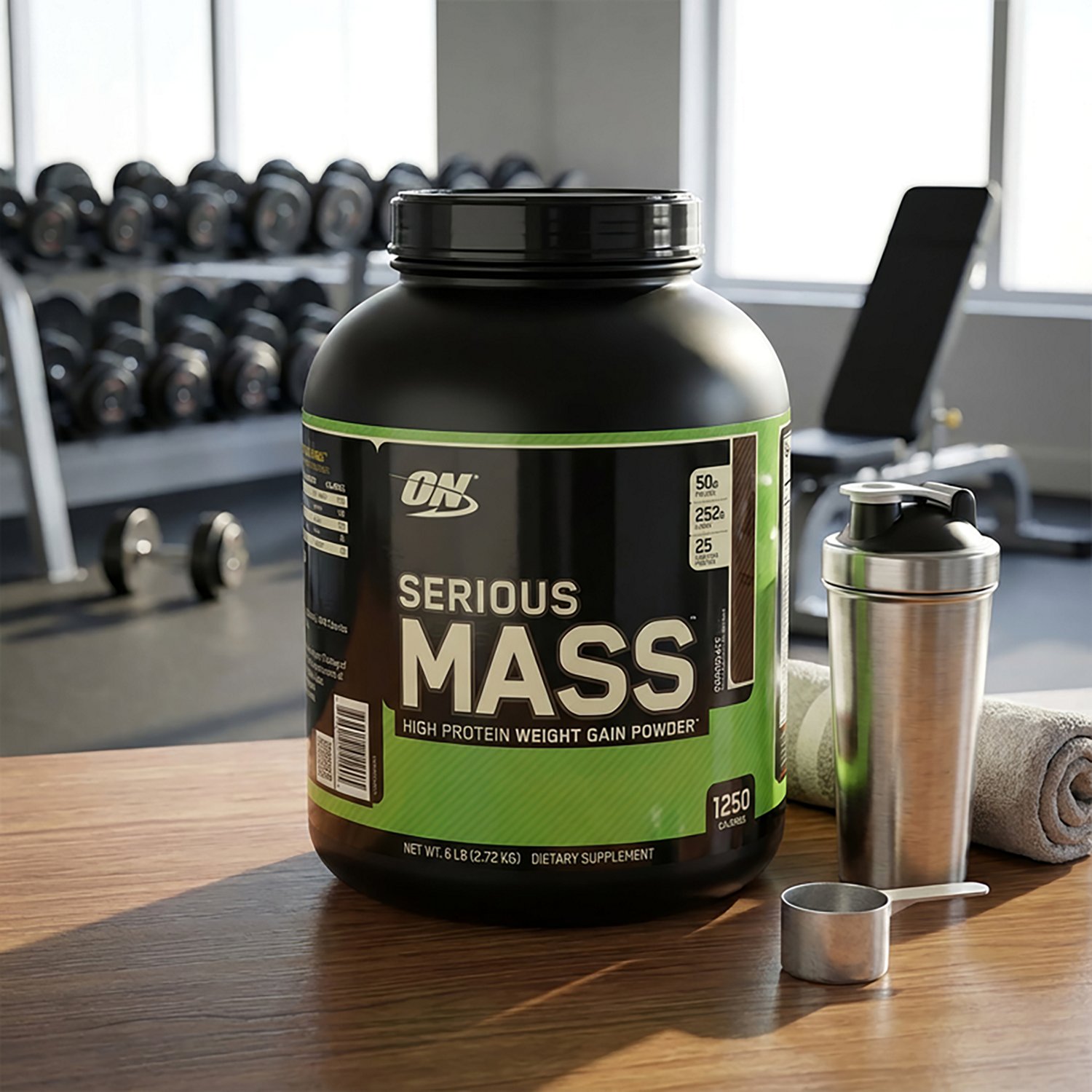 Optimum Nutrition 6 lb Serious Mass Supplement - 8 servings - view number 4
