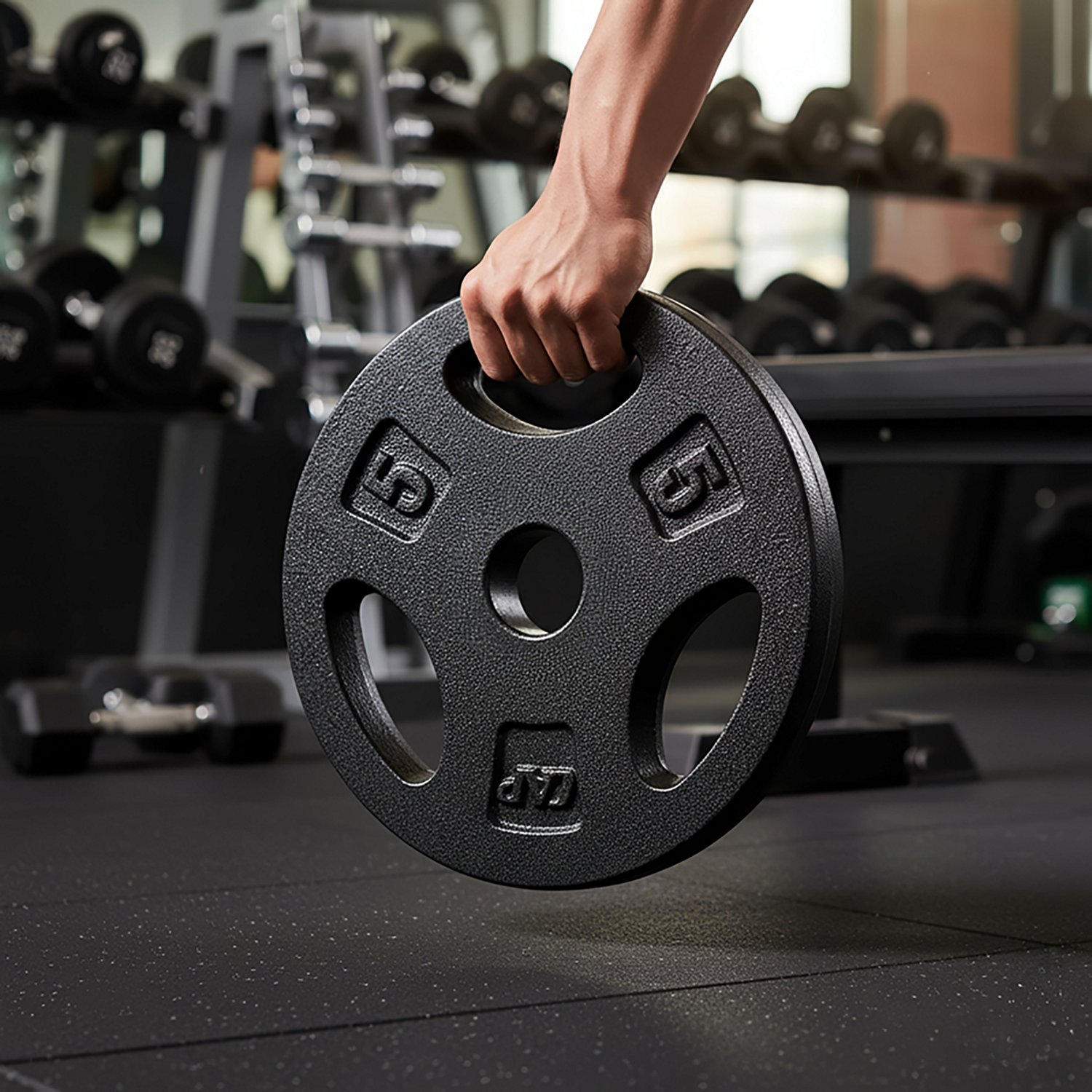 CAP Barbell 5 lb. Regular Grip Plate - view number 4