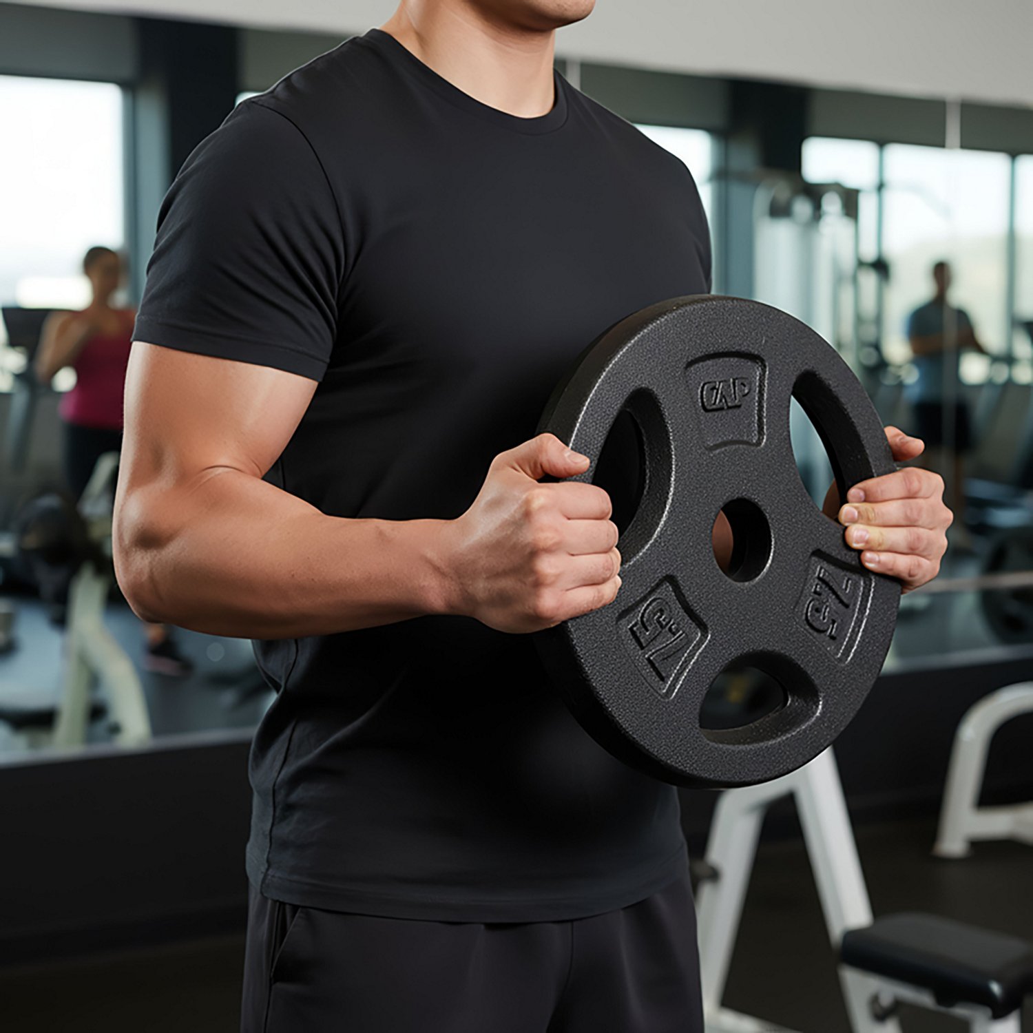 CAP Barbell 7.5 lb. Regular Grip Plate - view number 4