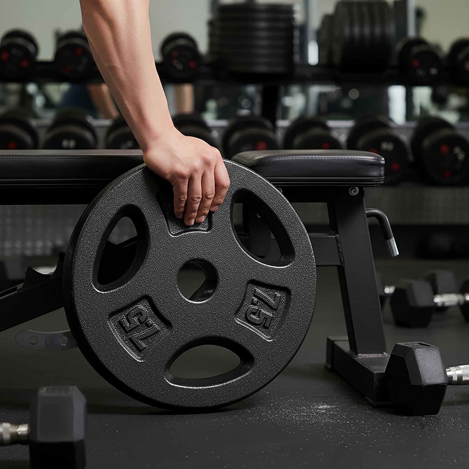 CAP Barbell 7.5 lb. Regular Grip Plate - view number 5