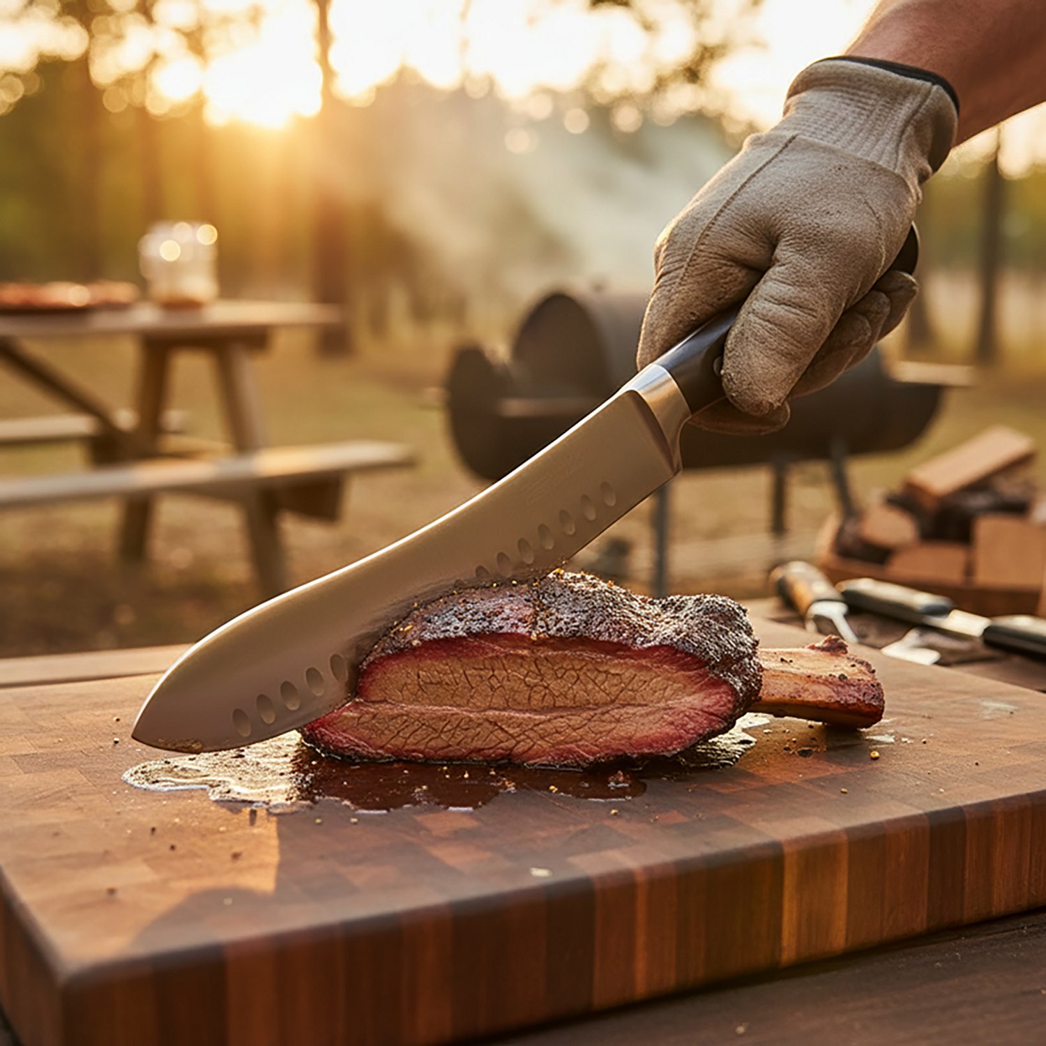 Outdoor Gourmet Butcher Knife - view number 2