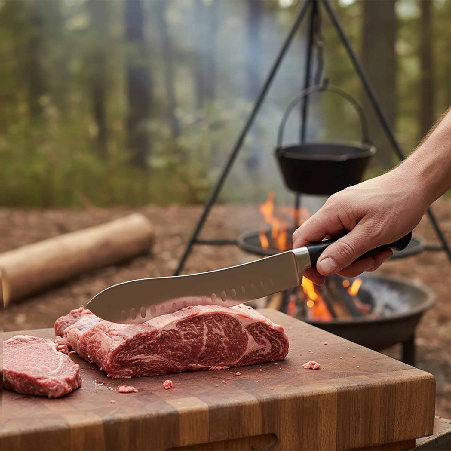 Outdoor Gourmet Butcher Knife - view number 3