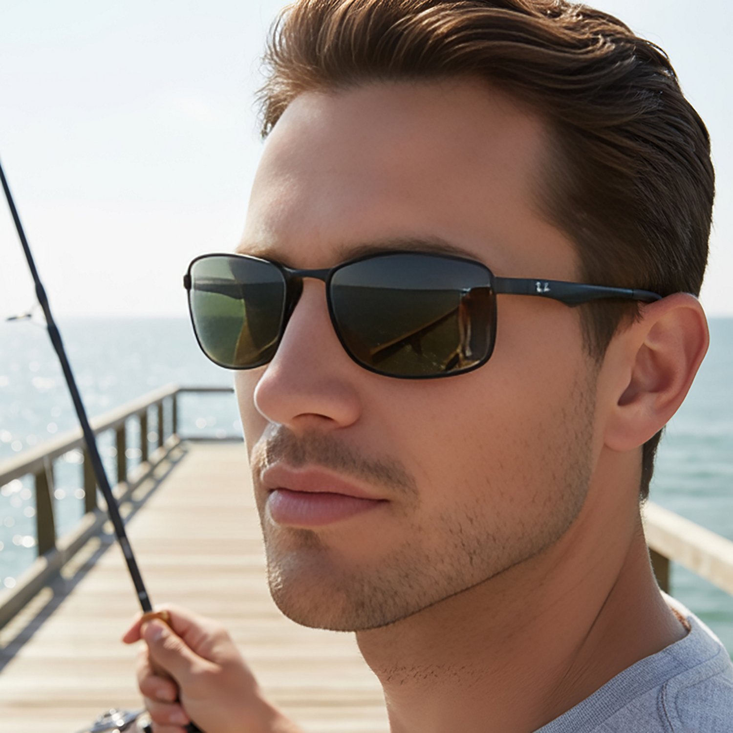Ray-Ban RB3498 Sunglasses - view number 3