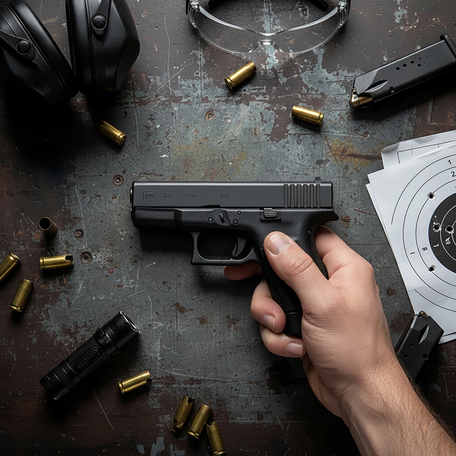 GLOCK G43 9mm Semiautomatic Pistol - view number 6