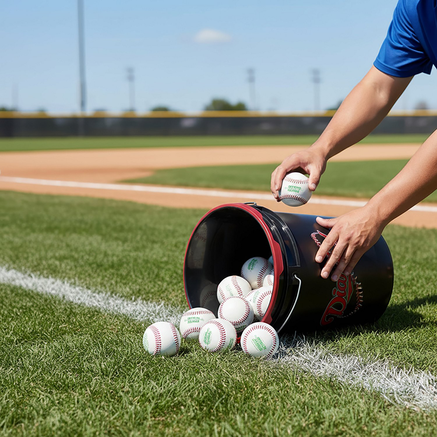 Diamond 6-Gallon BB-OL Baseball Bucket                                                                                           - view number 3