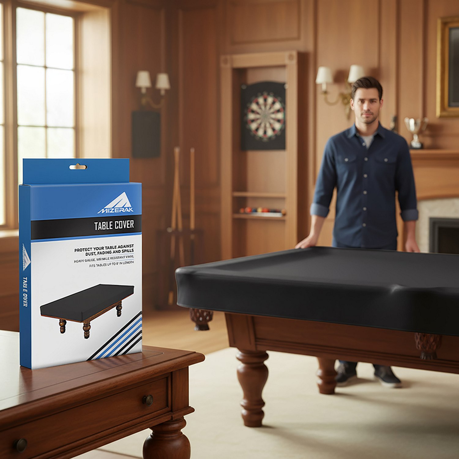 Mizerak™ Vinyl Billiard Table Cover - view number 2