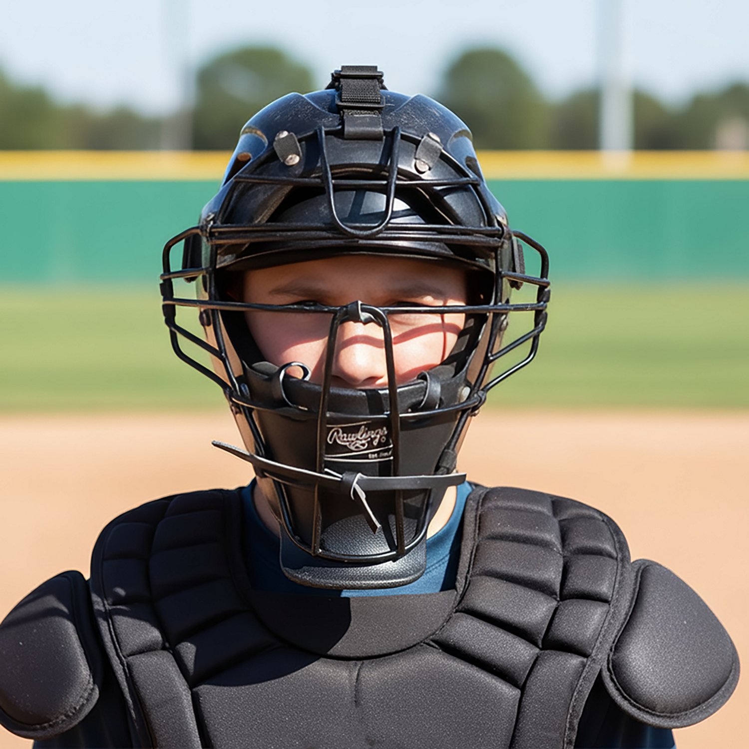 Rawlings Youth Baseball Throat Protector - view number 2