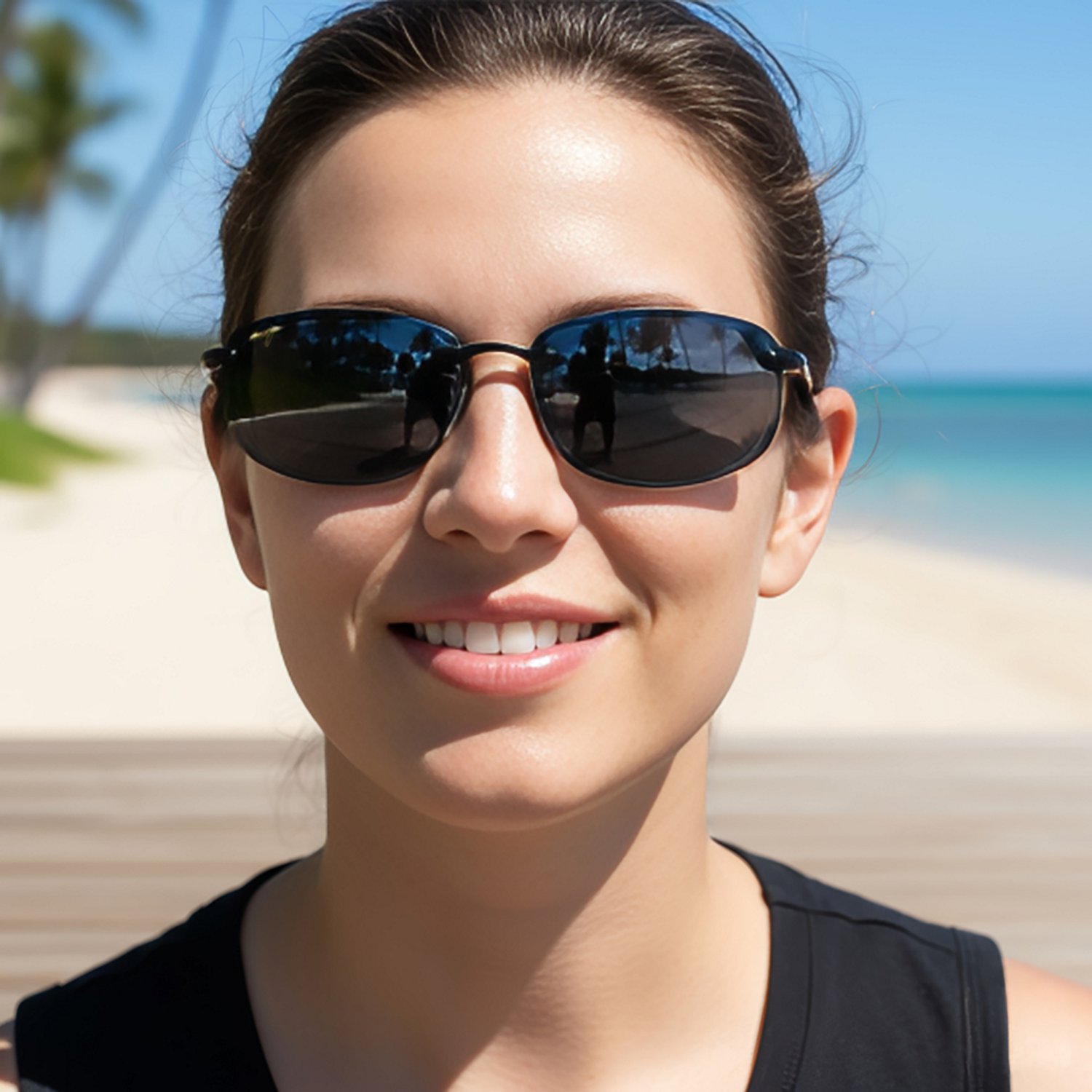 Maui Jim Adults' Ho'okipa Polarized Sunglasses - view number 3