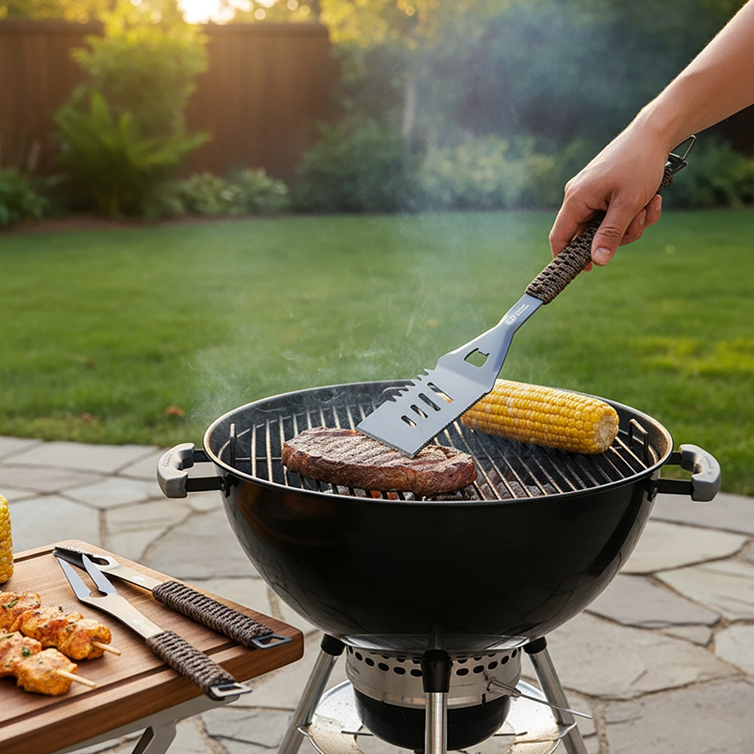 Outdoor Gourmet Paracord 3-Piece Barbecue Tool Set - view number 3