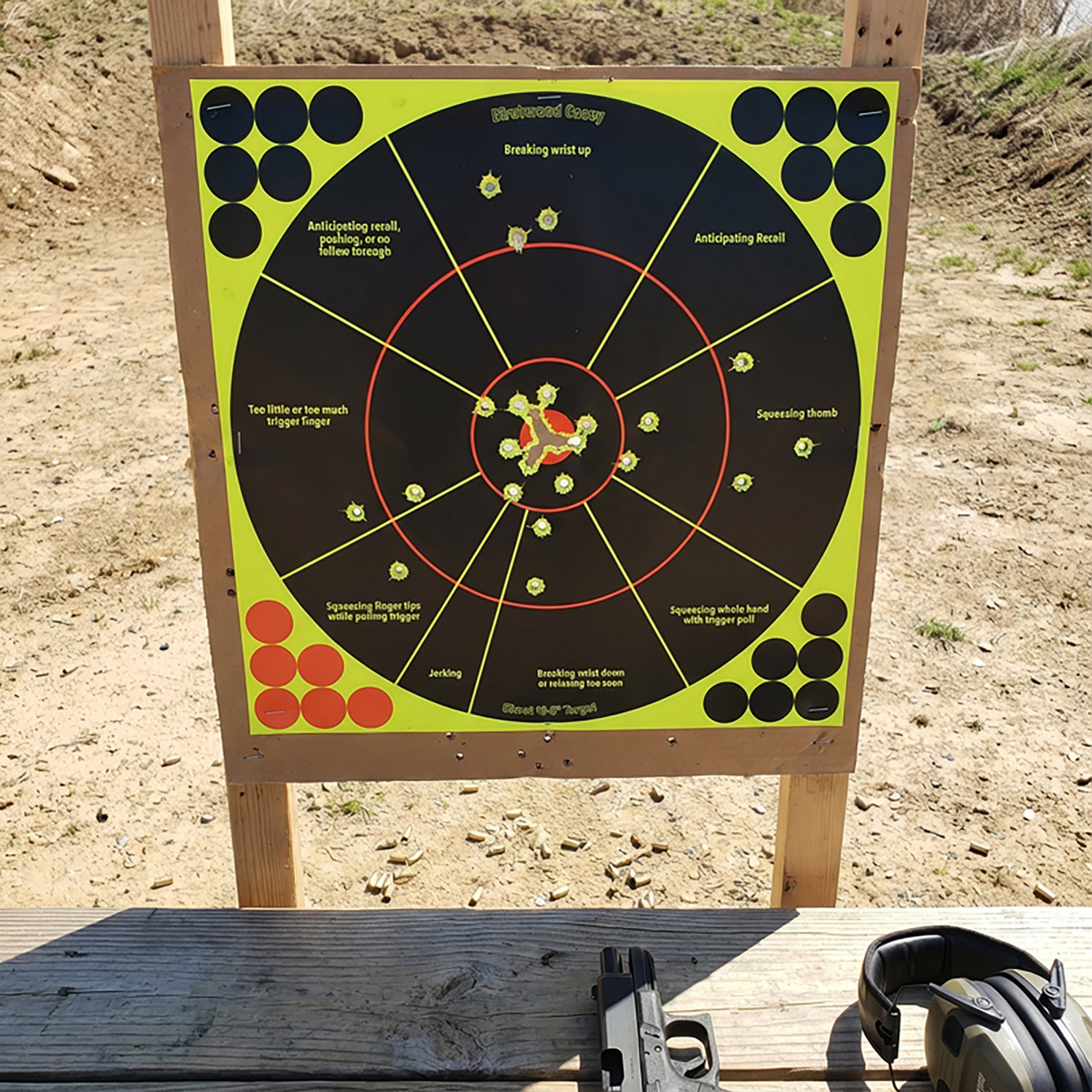 Birchwood Casey Shoot-N-C 12 in Handgun Trainer Targets 5-Pack - view number 2