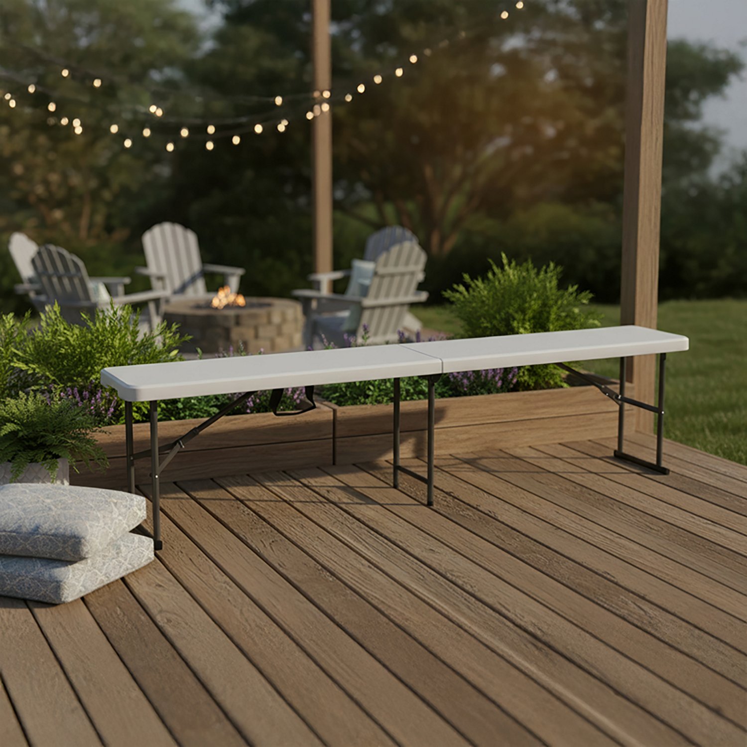 Academy Sports + Outdoors 6 ft Fold-in-Half Bench - view number 6