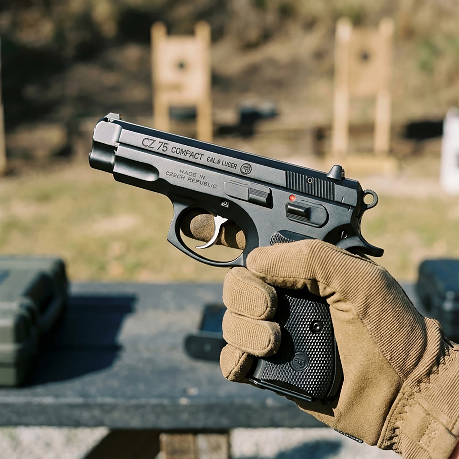 CZ 75 Compact 9mm Luger Pistol - view number 2