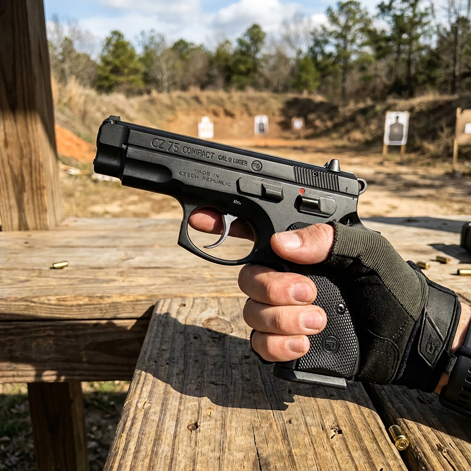 CZ 75 Compact 9mm Luger Pistol - view number 3